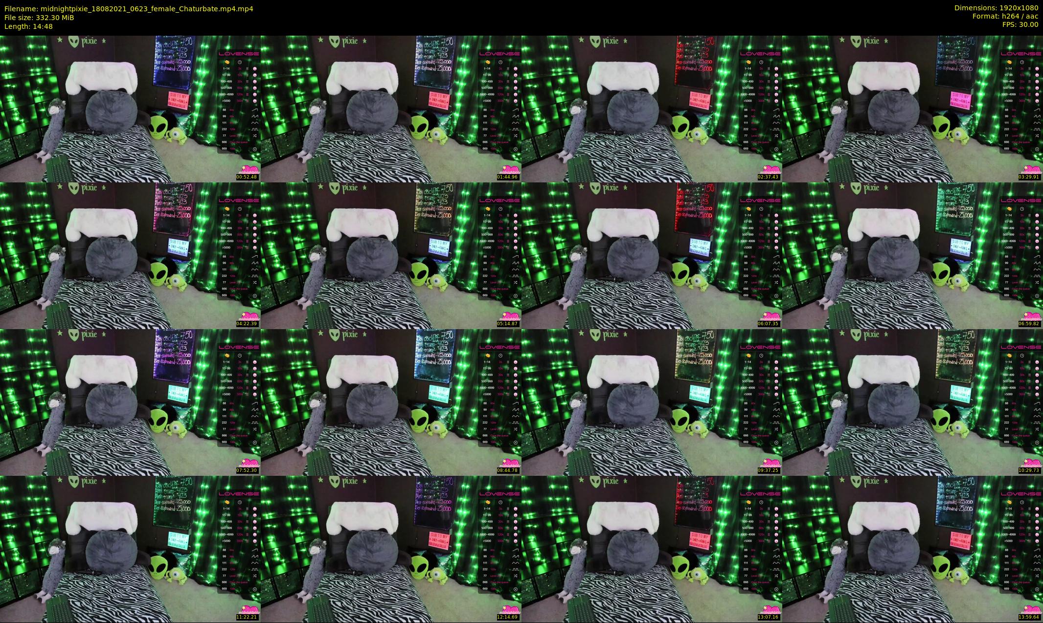 midnightpixie — 15 minute Chaturbate Female strip rec, 1080p, Aug 18, 2021