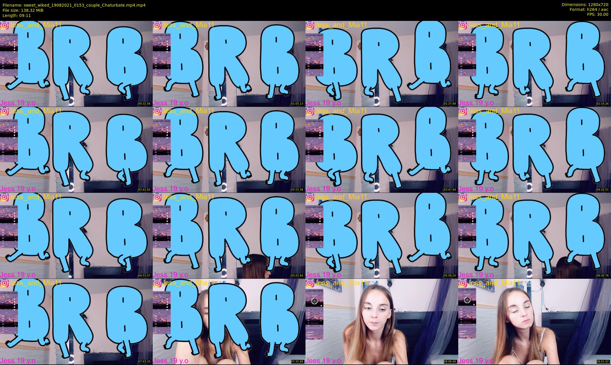 sweet_wiked — 10 minute Chaturbate Couple strip rec, 720p, Aug 19, 2021