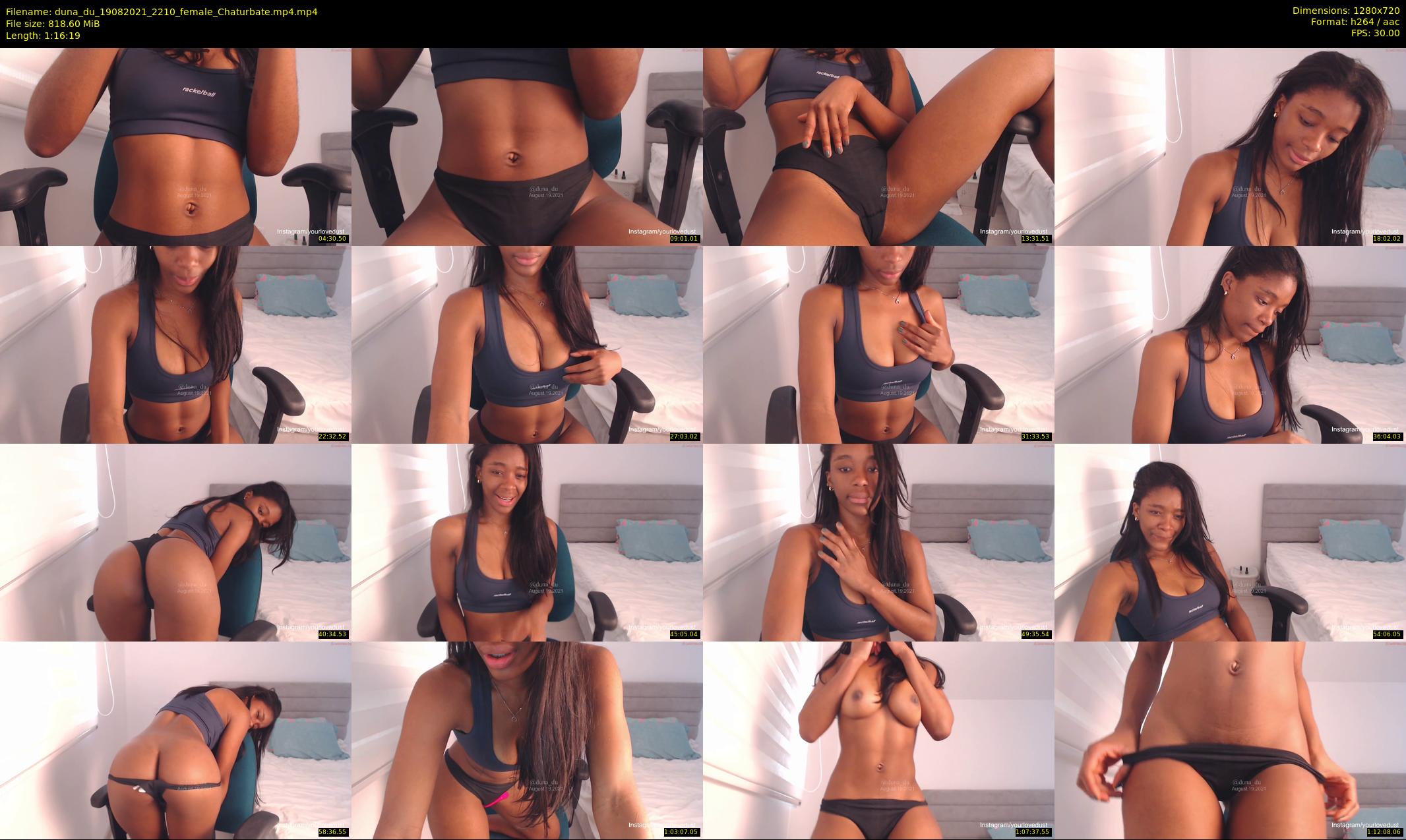 duna_du — 77 minute Chaturbate Female strip rec, 720p, Aug 19, 2021