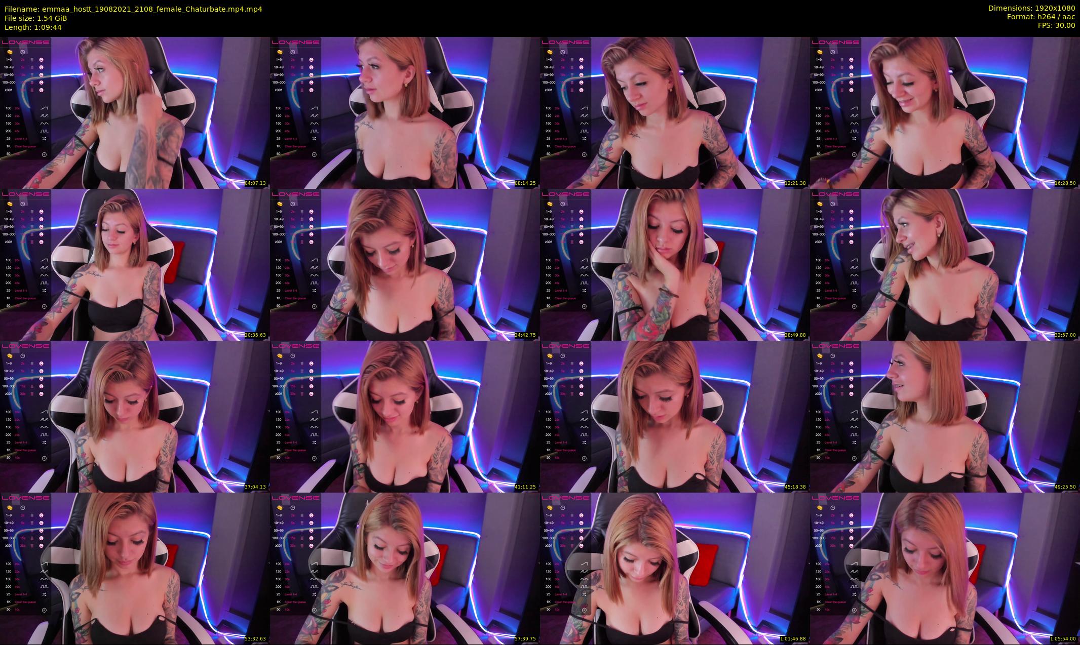 emmaa_hostt — 70 minute Chaturbate Female strip rec, 1080p, Aug 19, 2021