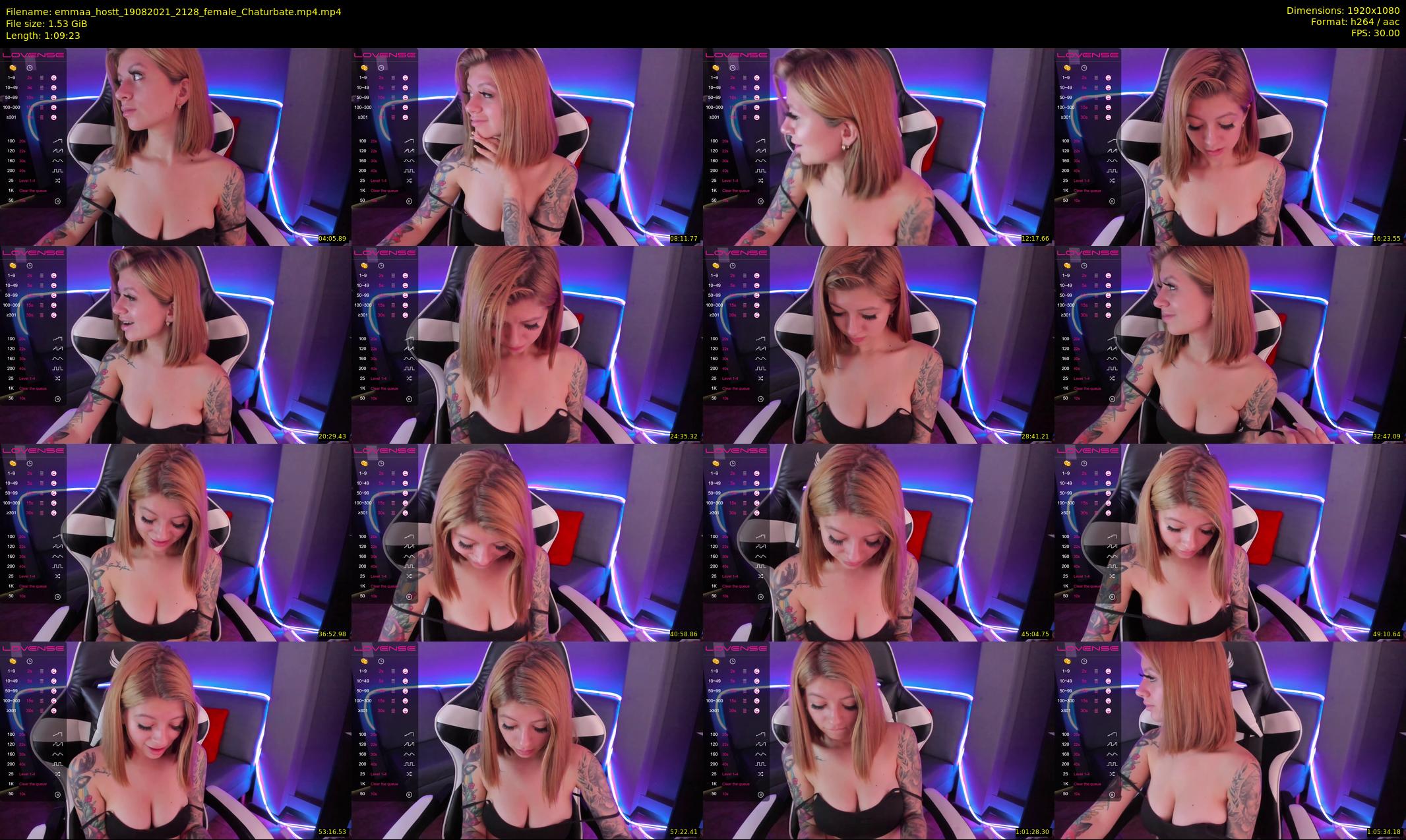emmaa_hostt — 70 minute Chaturbate Female strip rec, 1080p, Aug 19, 2021