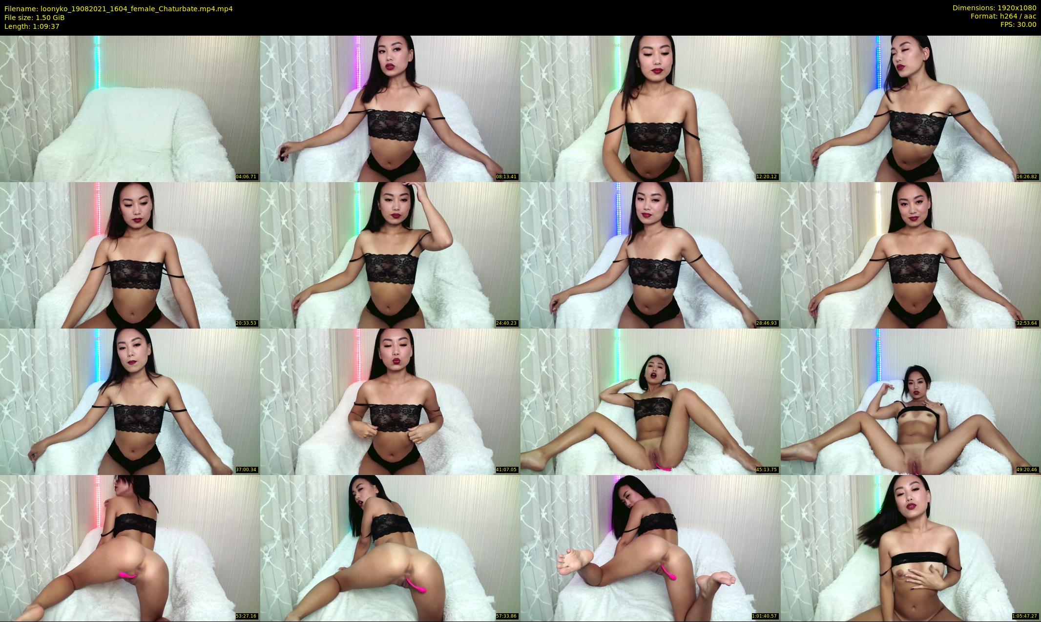 loonyko — 70 minute Chaturbate Female strip rec, 1080p, Aug 19, 2021