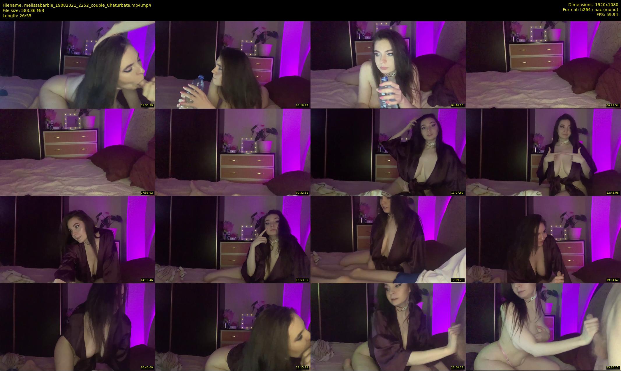 melissabarbie — 27 minute Chaturbate Couple strip rec, 1080p, Aug 19, 2021