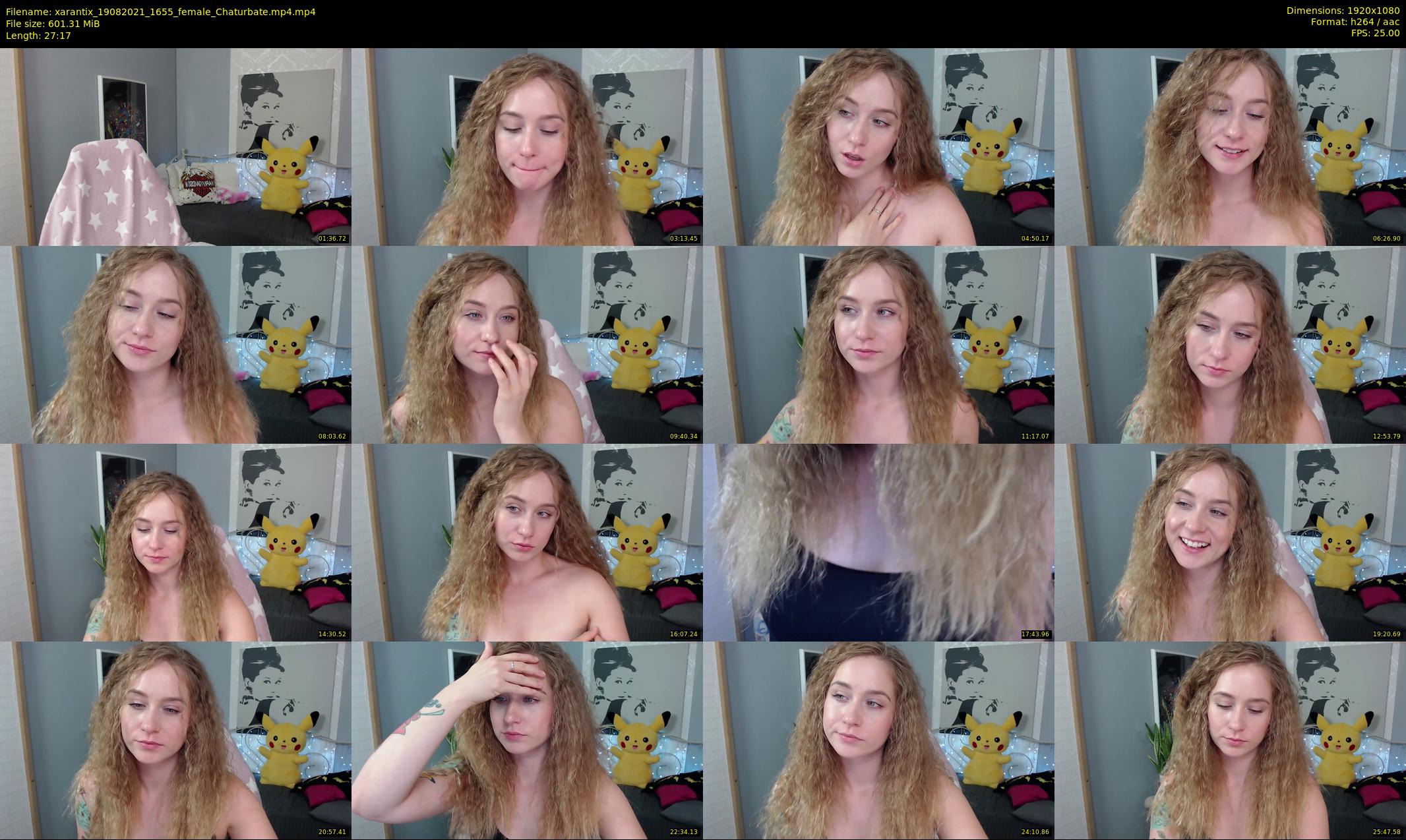 xarantix — 28 minute Chaturbate Female strip rec, 1080p, Aug 19, 2021