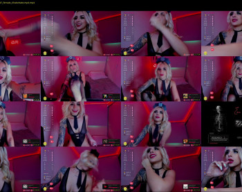 evablack_ — Chaturbate Female strip rec, Aug 21, 2021 15:47