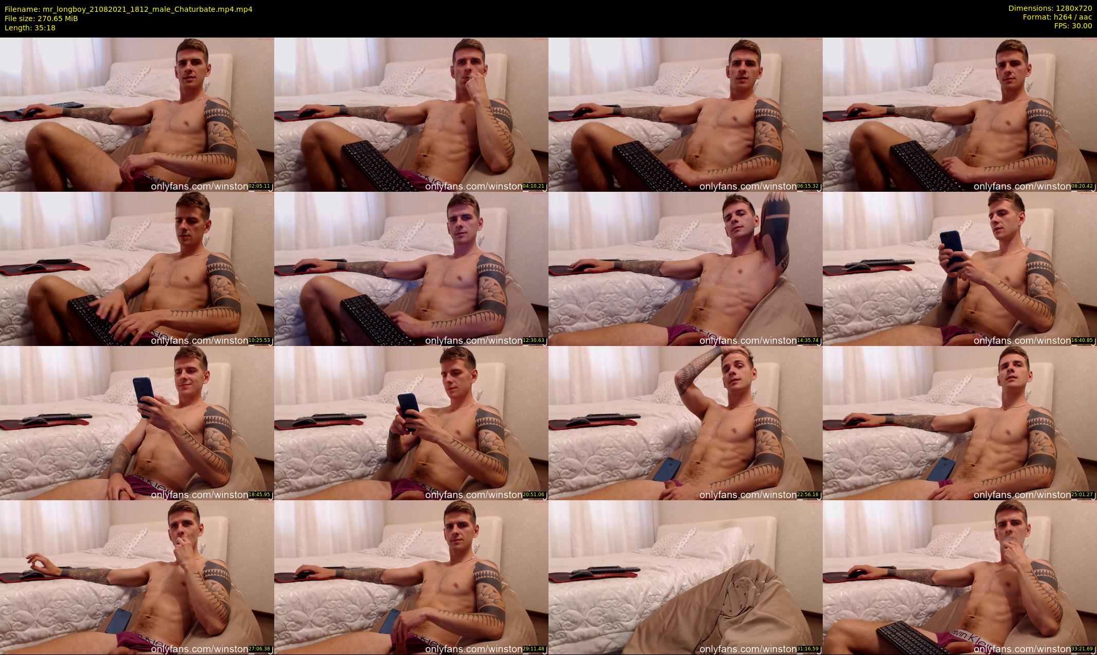 mr_longboy — 36 minute Chaturbate Male strip rec, 720p, Aug 21, 2021