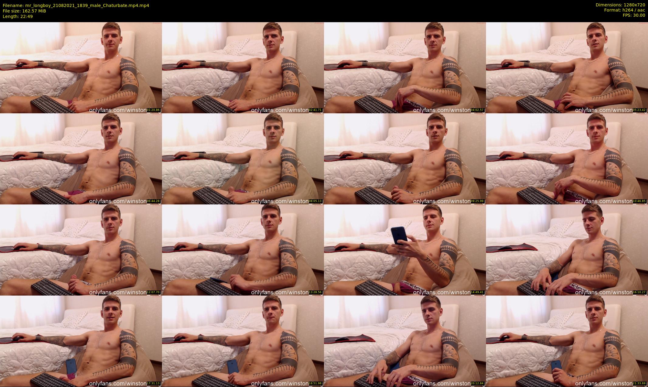 mr_longboy — 23 minute Chaturbate Male strip rec, 720p, Aug 21, 2021