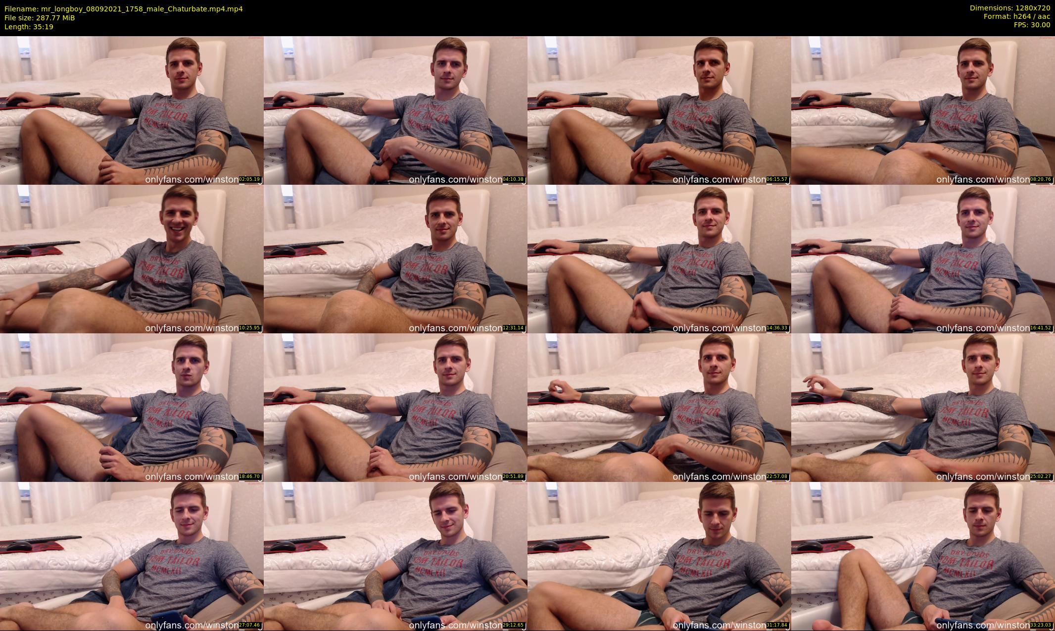 mr_longboy — 36 minute Chaturbate Male strip rec, 720p, Sep 8, 2021