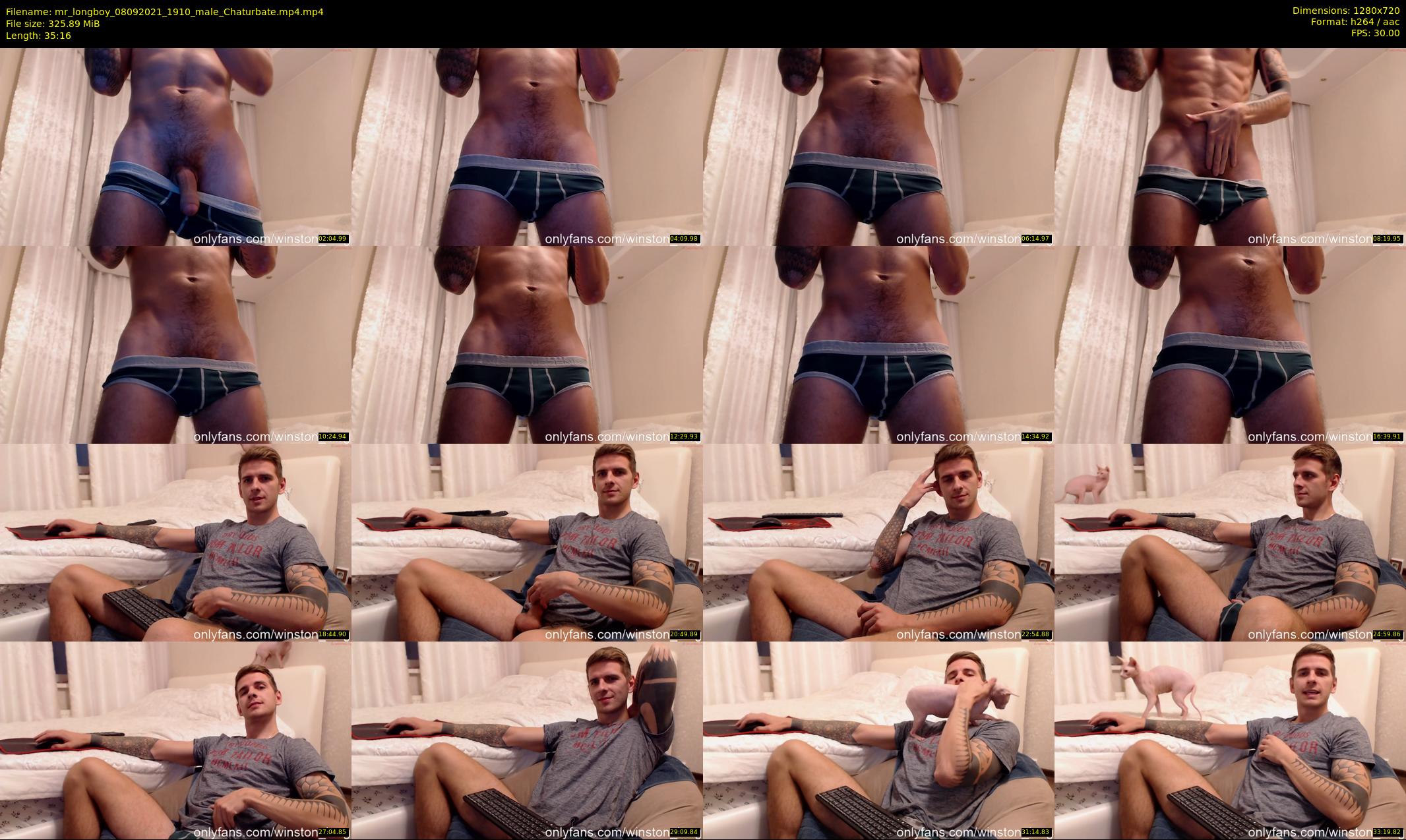 mr_longboy — 36 minute Chaturbate Male strip rec, 720p, Sep 8, 2021
