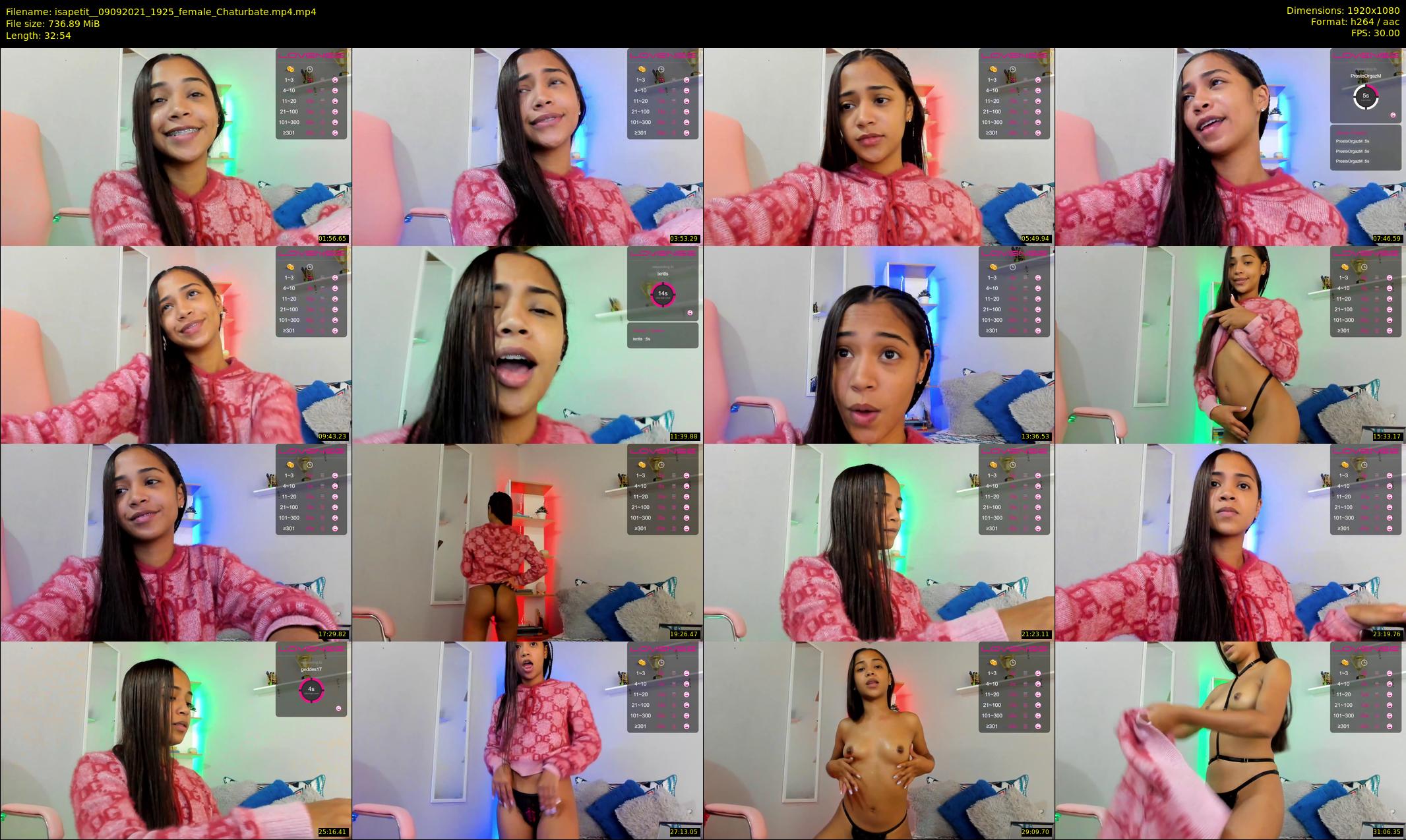 isapetit_ — 33 minute Chaturbate Female strip rec, 1080p, Sep 9, 2021