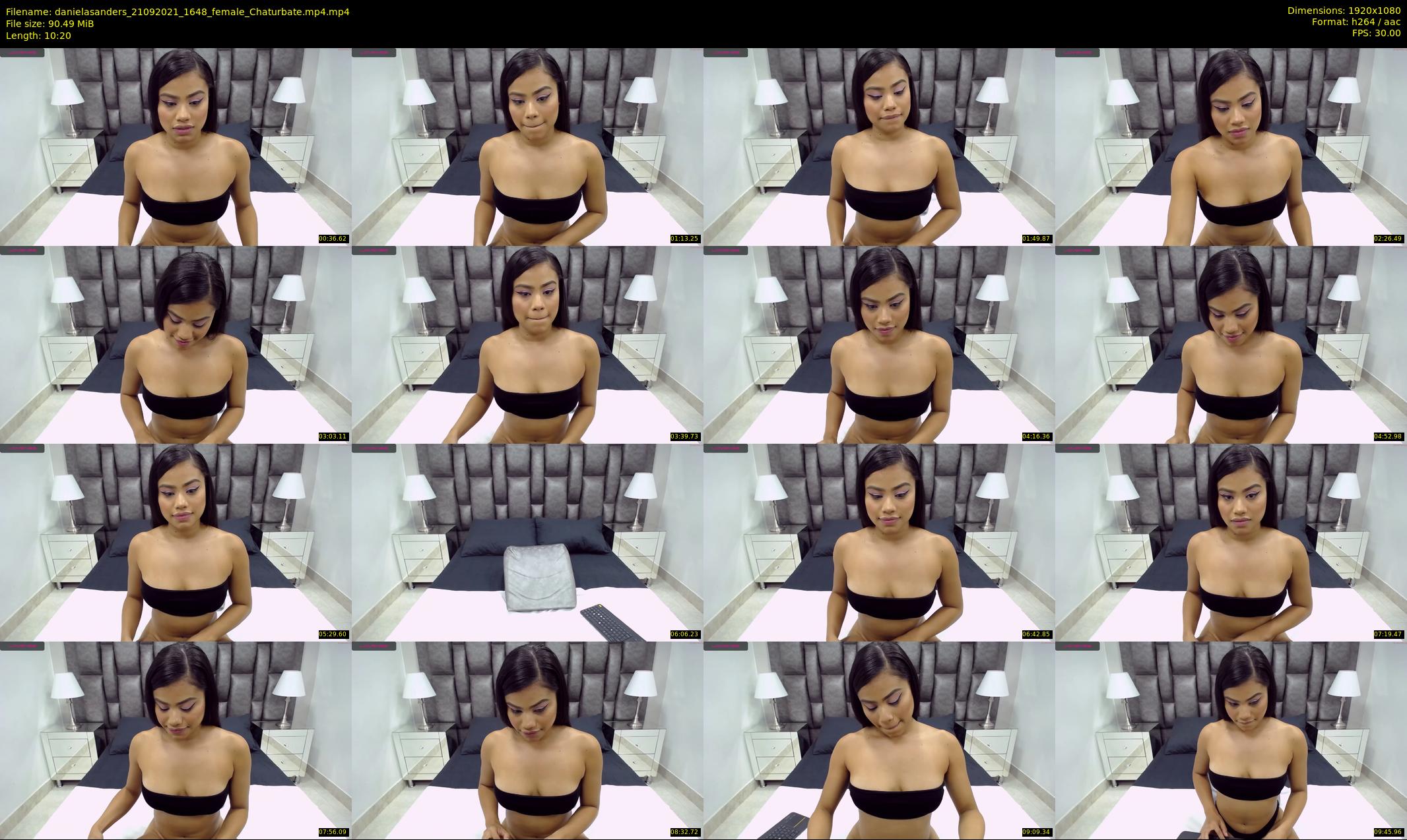 danielasanders — 11 minute Chaturbate Female strip rec, 1080p, Sep 21, 2021