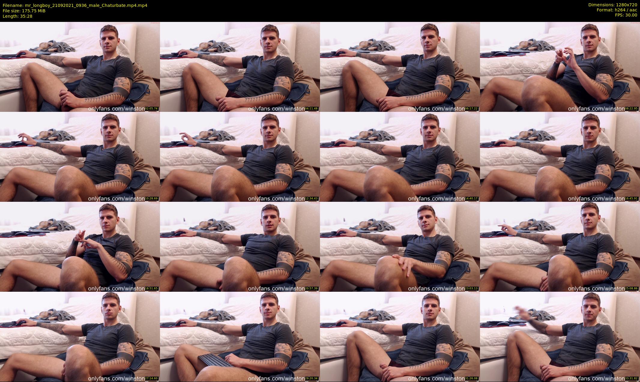 mr_longboy — 36 minute Chaturbate Male strip rec, 720p, Sep 21, 2021