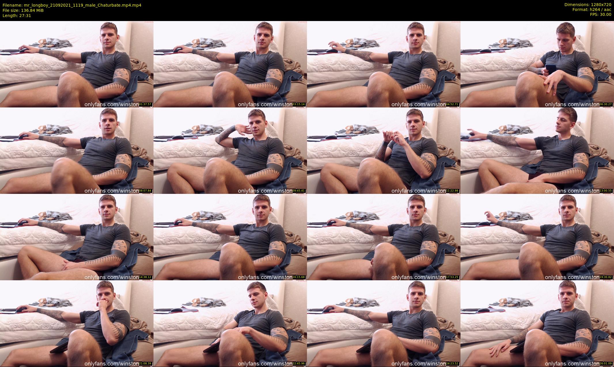 mr_longboy — 28 minute Chaturbate Male strip rec, 720p, Sep 21, 2021