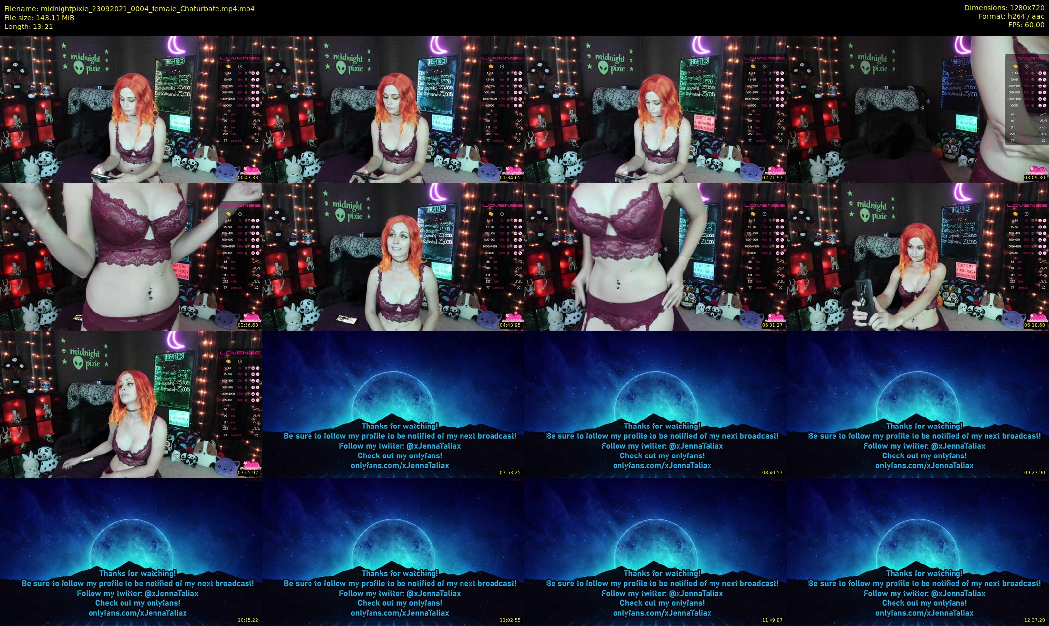 midnightpixie — 14 minute Chaturbate Female strip rec, 720p, Sep 23, 2021