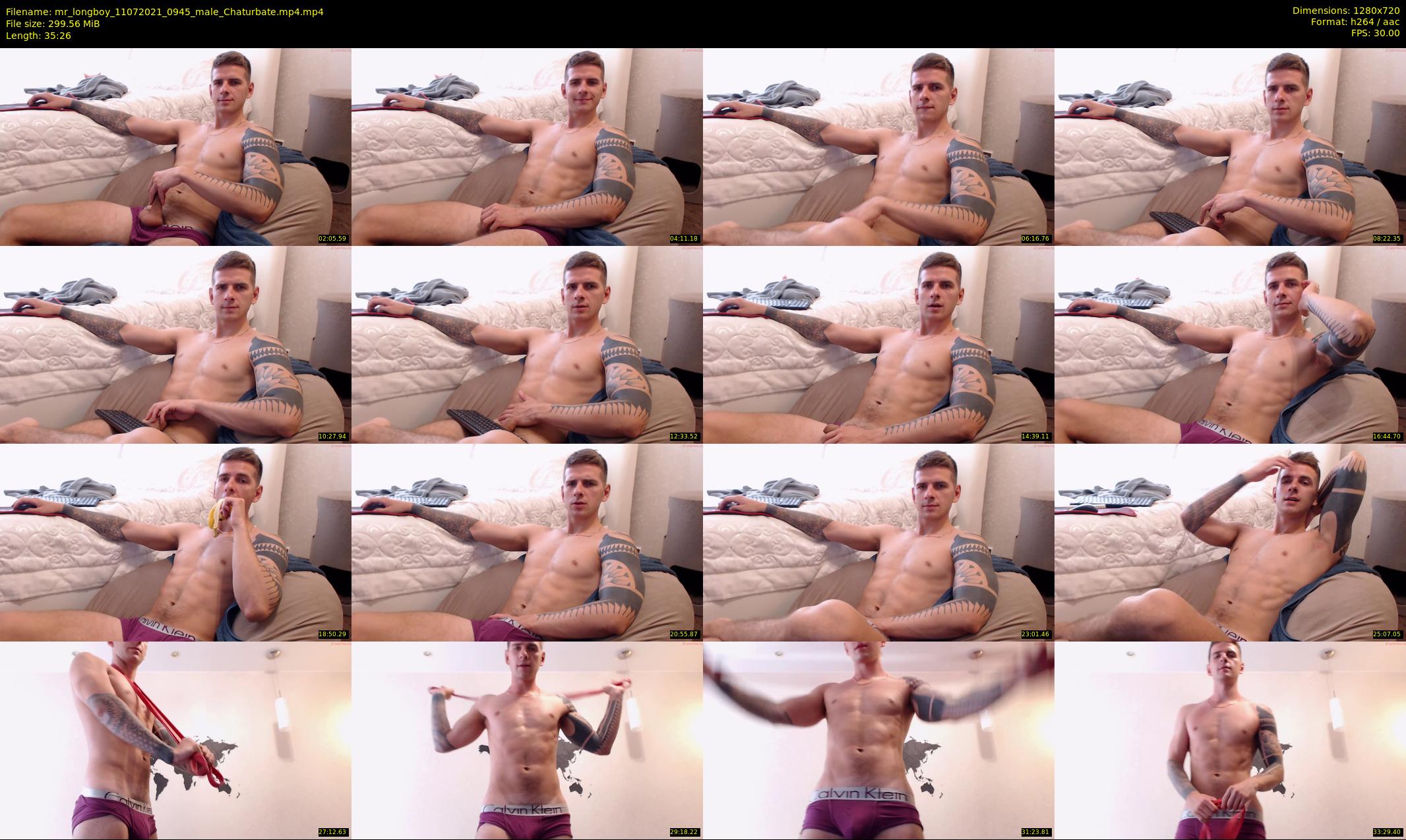 mr_longboy — 36 minute Chaturbate Male strip rec, 720p, Jul 11, 2021