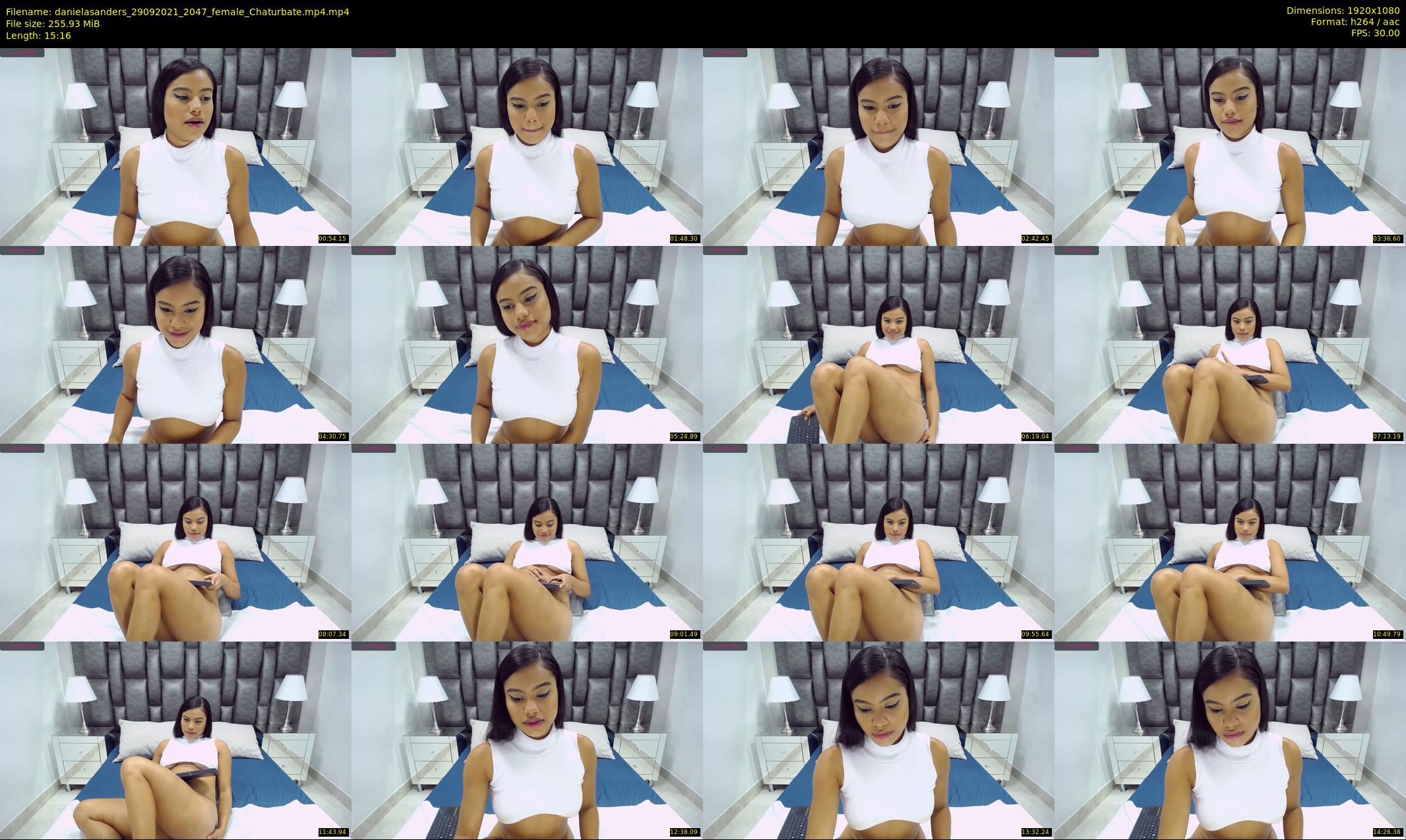 danielasanders — 16 minute Chaturbate Female strip rec, 1080p, Sep 29, 2021