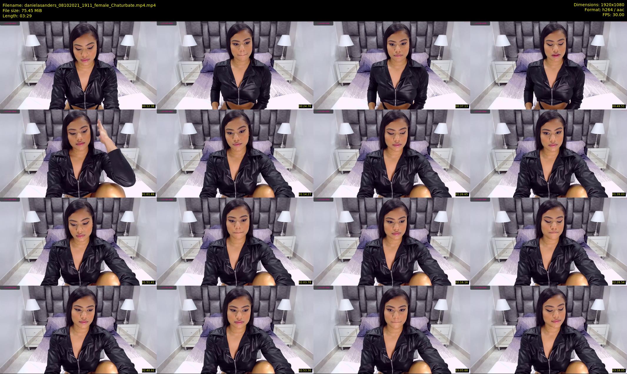 danielasanders — 4 minute Chaturbate Female strip rec, 1080p, Oct 8, 2021