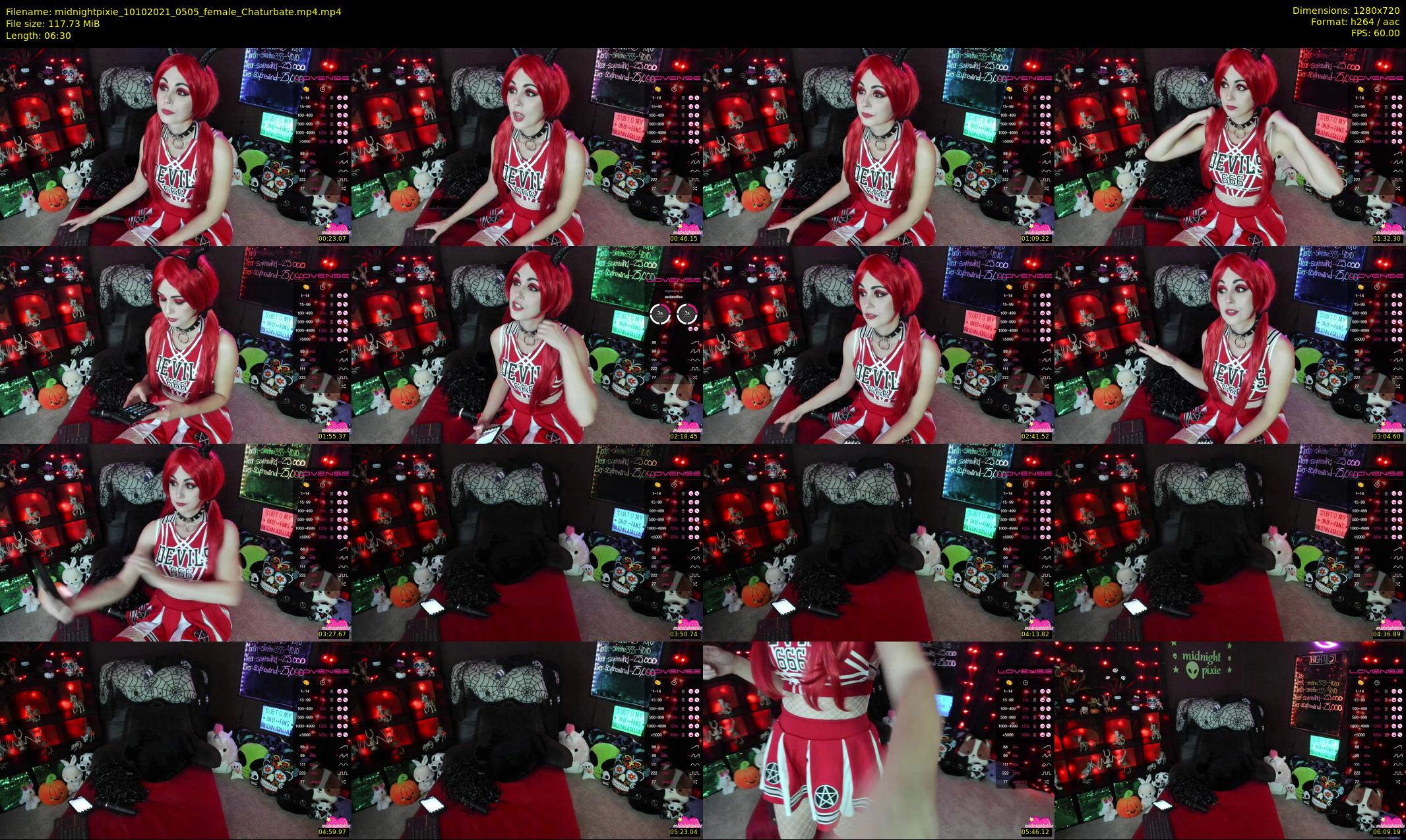midnightpixie — 7 minute Chaturbate Female strip rec, 720p, Oct 10, 2021