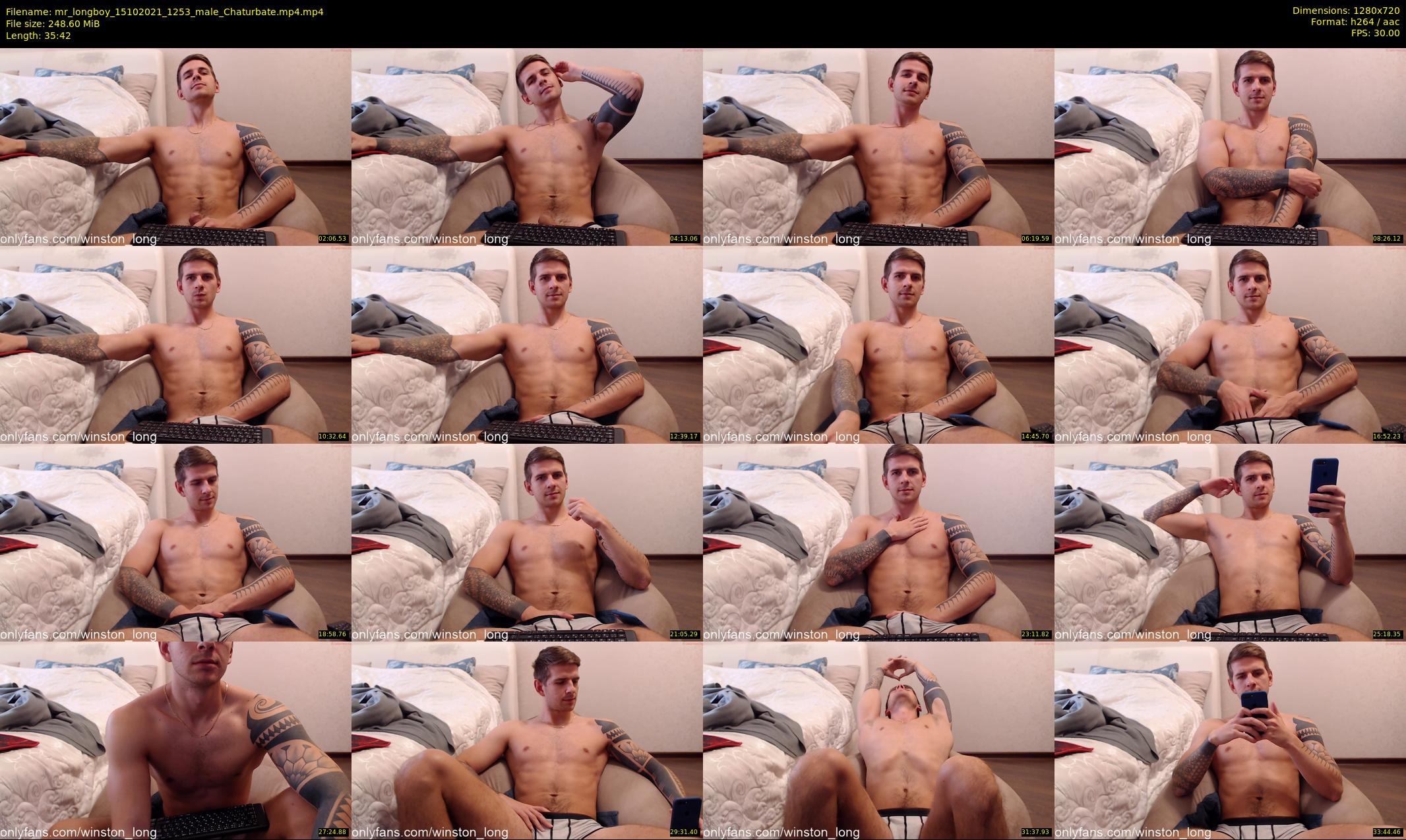 mr_longboy — 36 minute Chaturbate Male strip rec, 720p, Oct 15, 2021