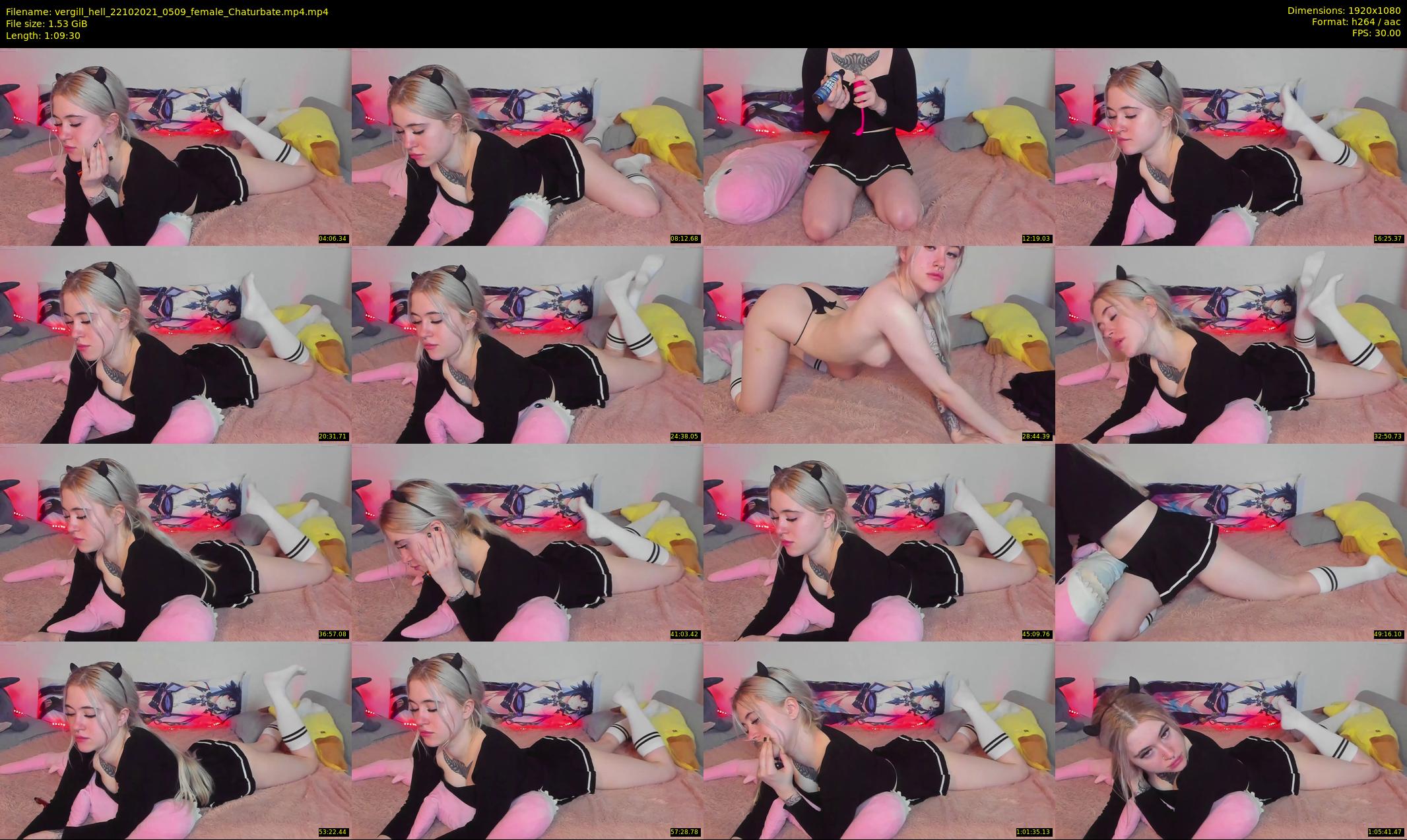 vergill_hell — 70 minute Chaturbate Female strip rec, 1080p, Oct 22, 2021