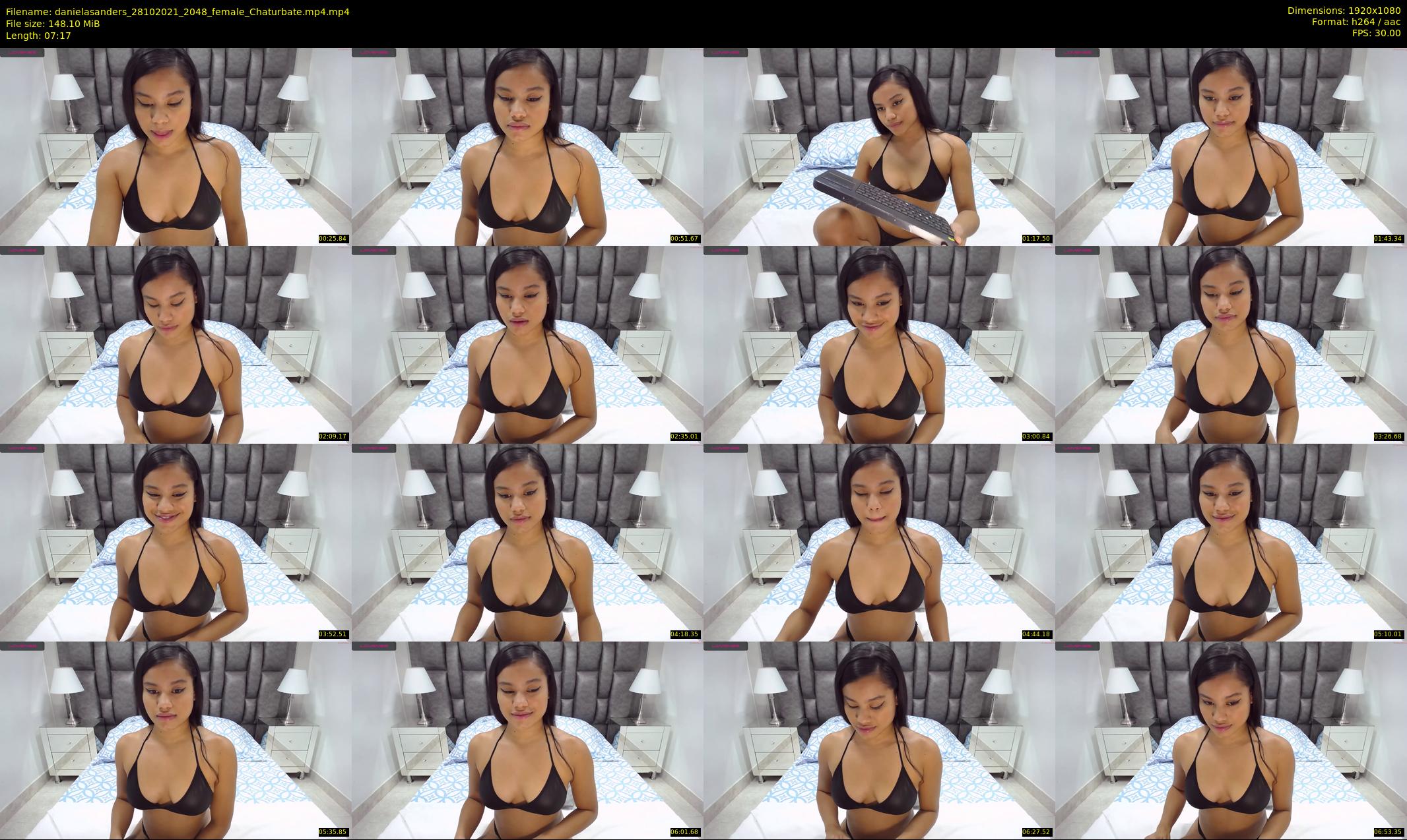 danielasanders — 8 minute Chaturbate Female strip rec, 1080p, Oct 28, 2021
