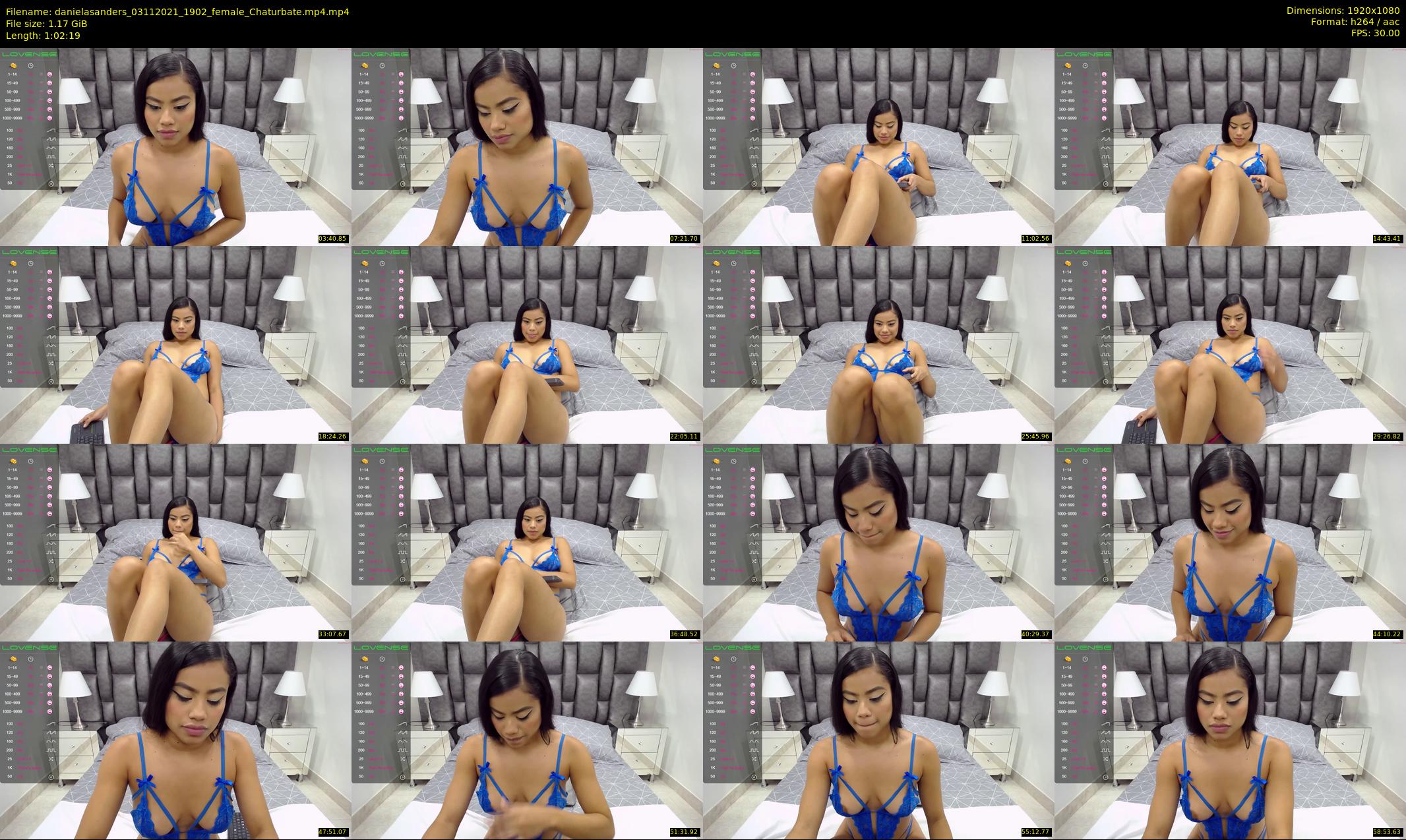 danielasanders — 63 minute Chaturbate Female strip rec, 1080p, Nov 3, 2021