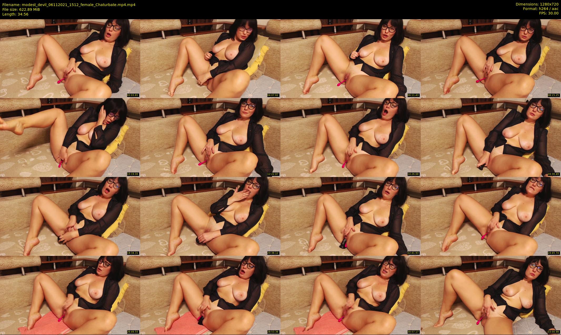 modest_devil — 35 minute Chaturbate Female strip rec, 720p, Nov 6, 2021
