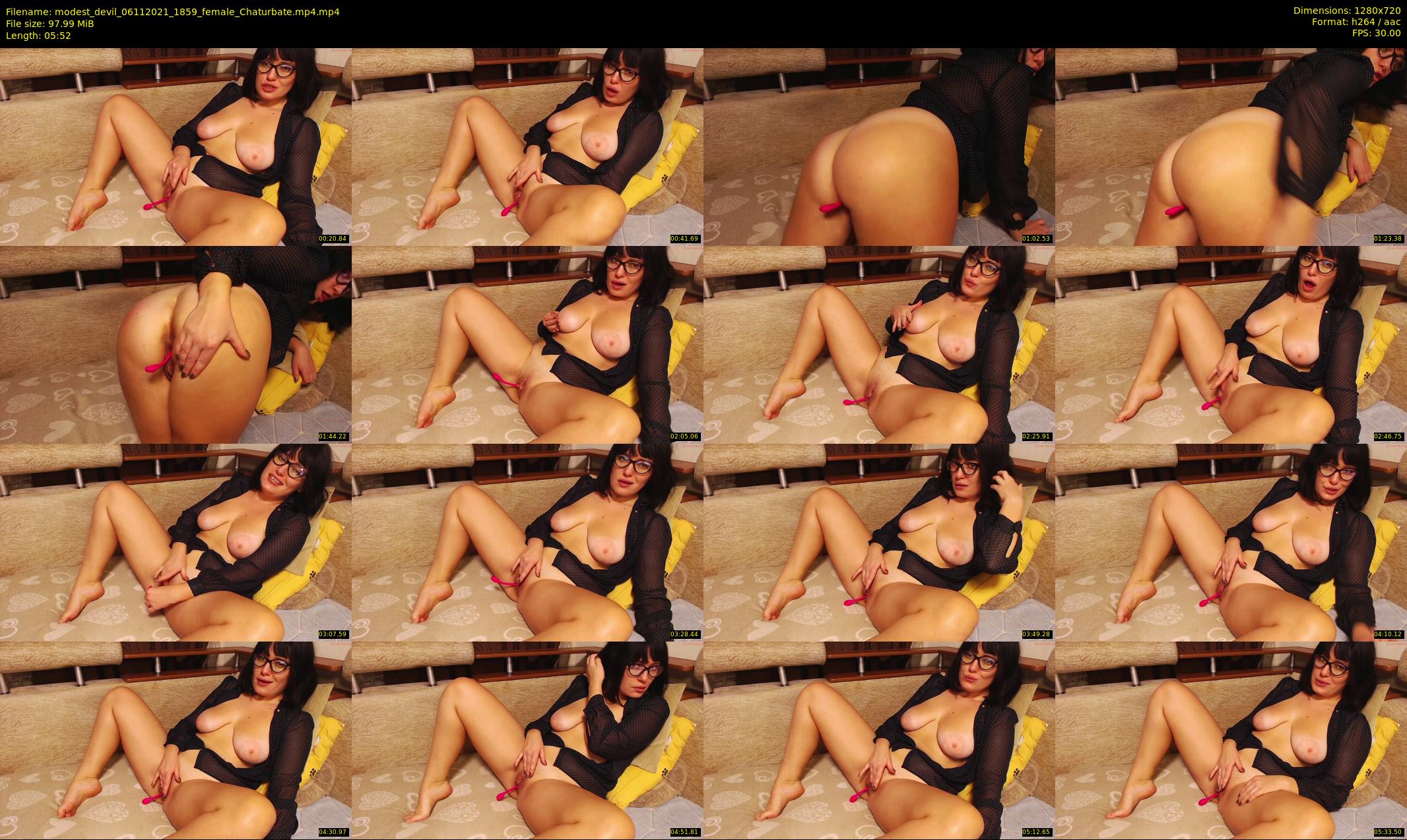 modest_devil — 6 minute Chaturbate Female strip rec, 720p, Nov 6, 2021