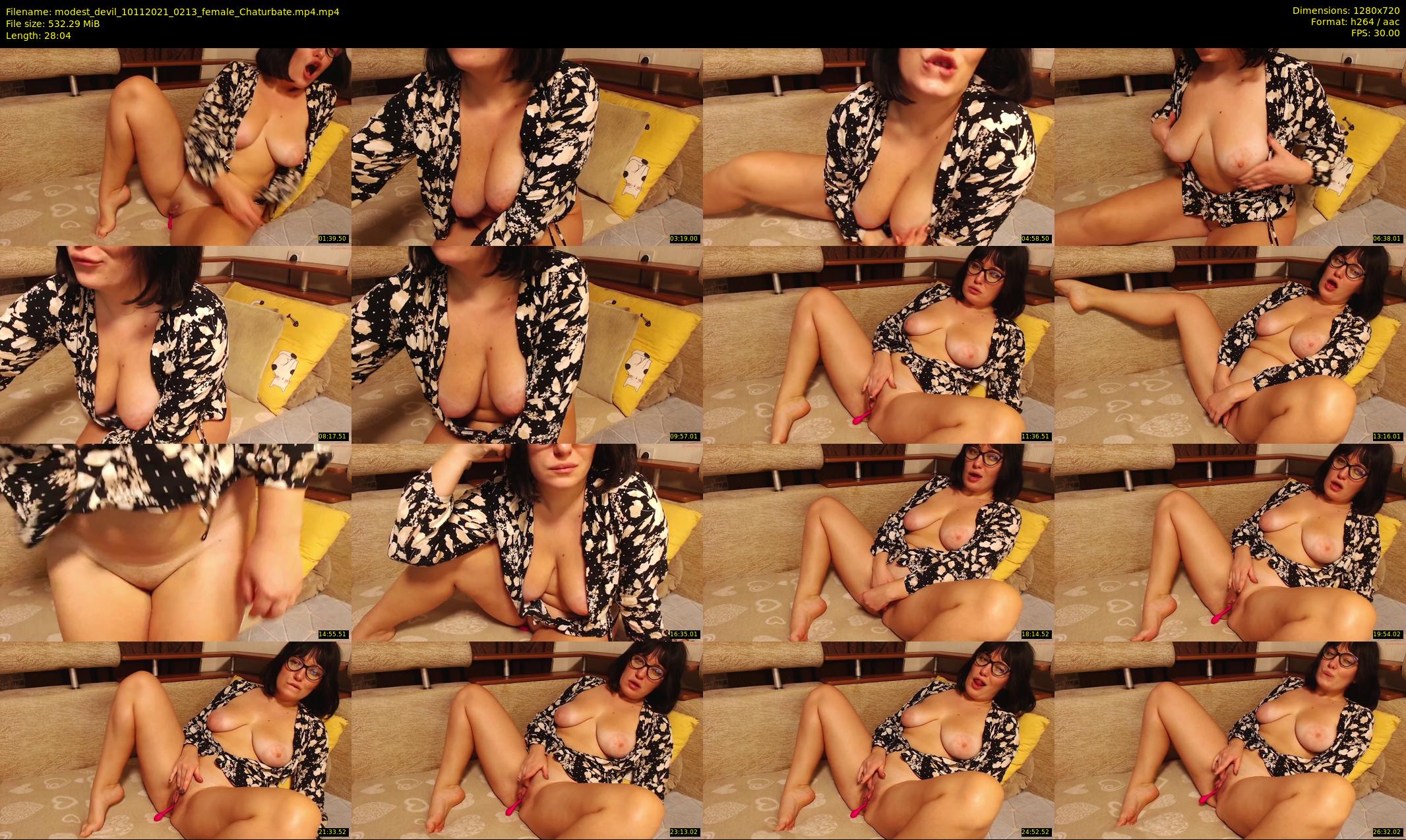 modest_devil — 29 minute Chaturbate Female strip rec, 720p, Nov 10, 2021