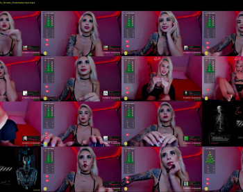 evablack_ — Chaturbate Female strip rec, Dec 6, 2021 19:31