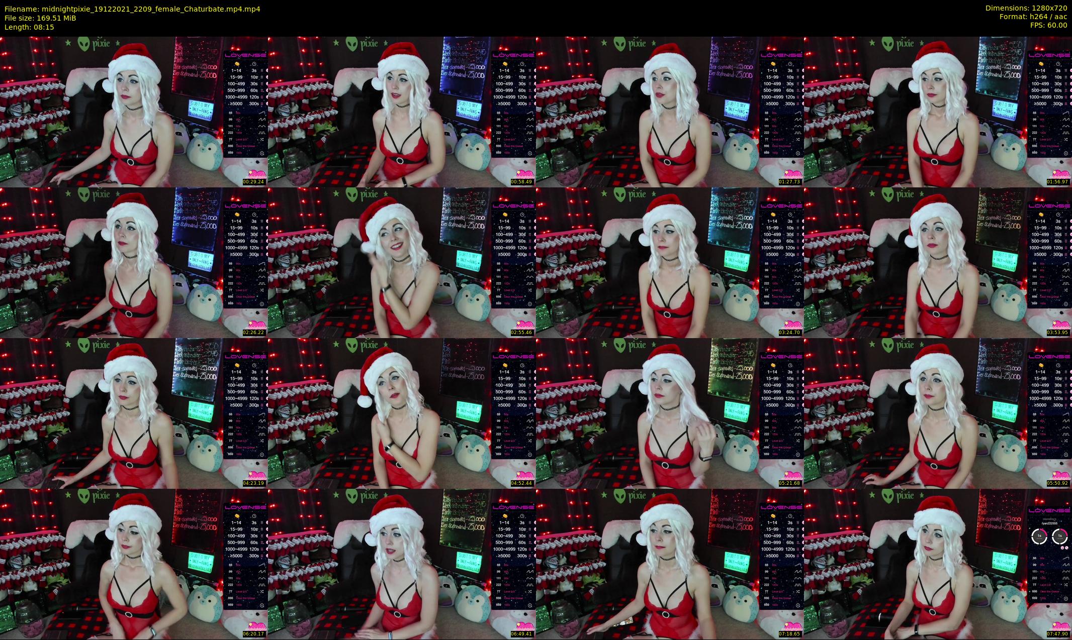 midnightpixie — 9 minute Chaturbate Female strip rec, 720p, Dec 19, 2021
