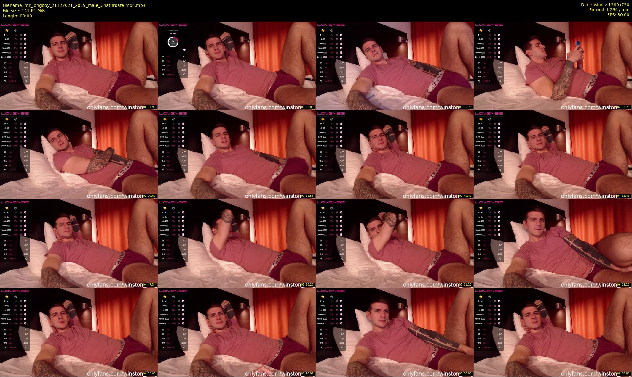 mr_longboy — 9 minute Chaturbate Male strip rec, 720p, Dec 21, 2021