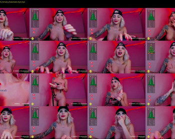 evablack_ — Chaturbate Female strip rec, Dec 25, 2021 20:05