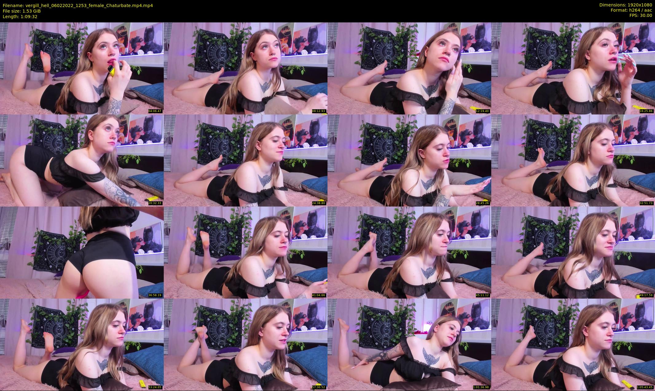 vergill_hell — 70 minute Chaturbate Female strip rec, 1080p, Feb 6, 2022