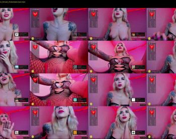 evablack_ — Chaturbate Female strip rec, Feb 21, 2022 19:11
