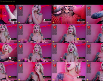 evablack_ — Chaturbate Female strip rec, Feb 21, 2022 19:37