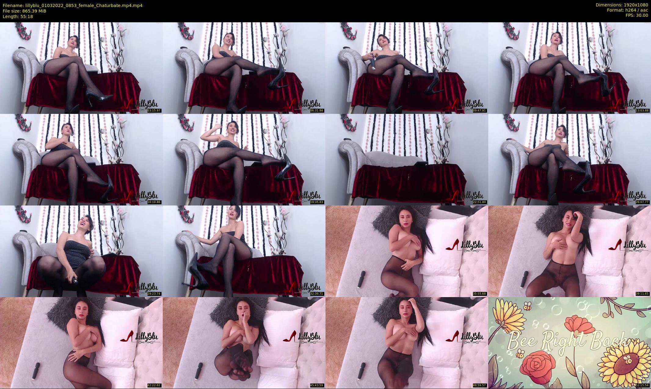 lillyblu — 56 minute Chaturbate Female strip rec, 1080p, Mar 1, 2022