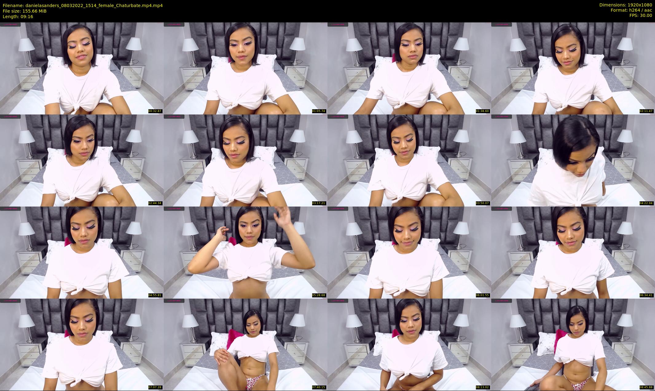 danielasanders — 10 minute Chaturbate Female strip rec, 1080p, Mar 8, 2022