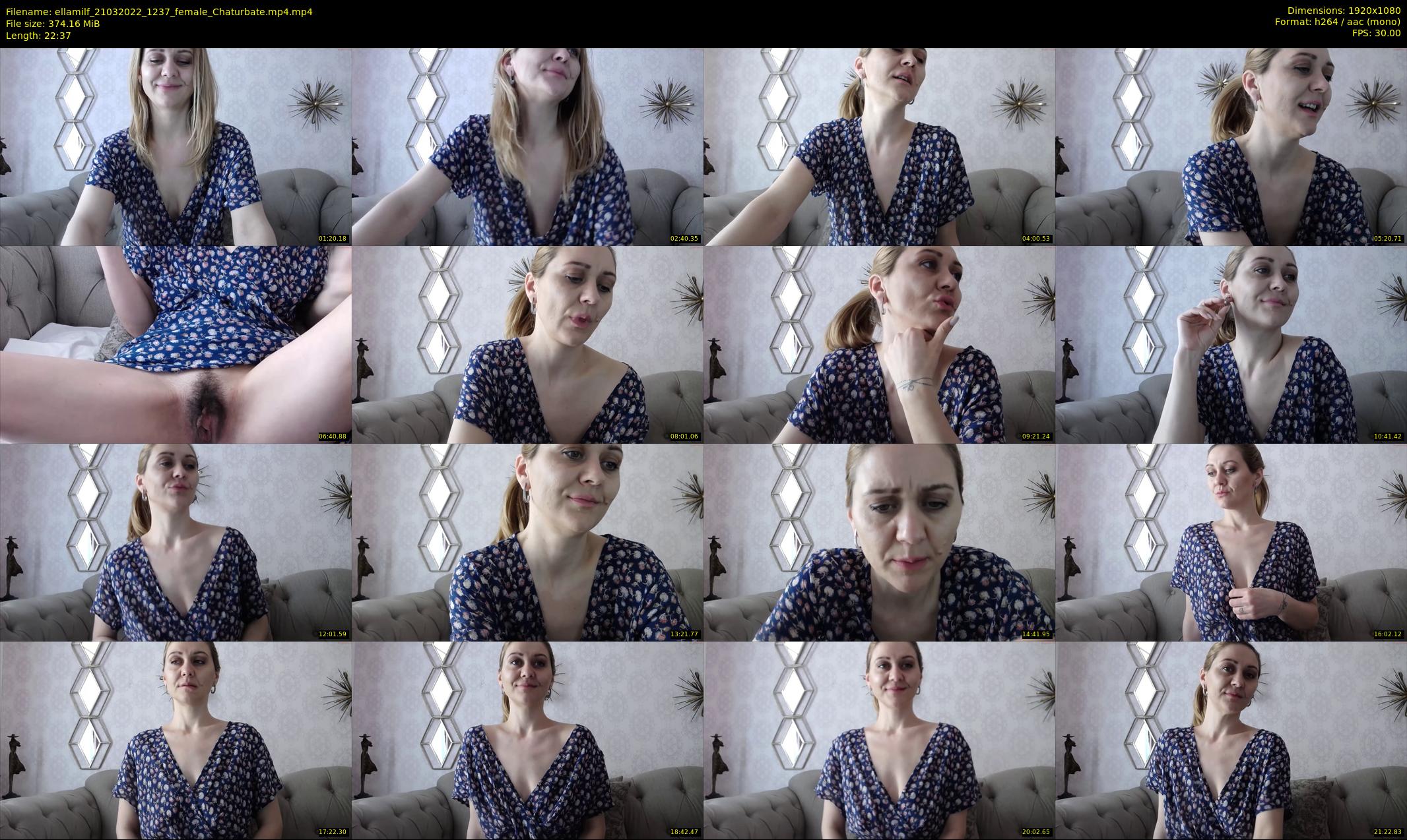 ellamilf — 23 minute Chaturbate Female strip rec, 1080p, Mar 21, 2022