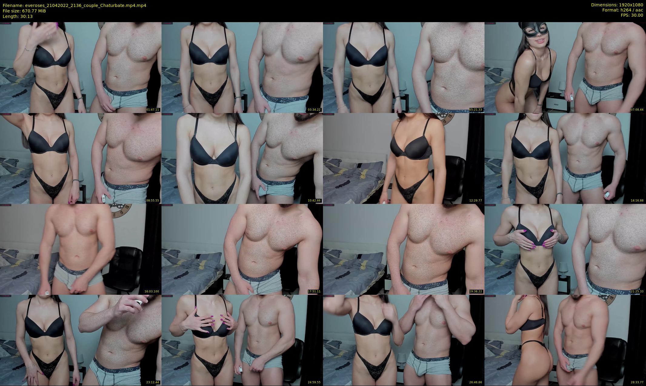 everoses — 31 minute Chaturbate Couple strip rec, 1080p, Apr 21, 2022