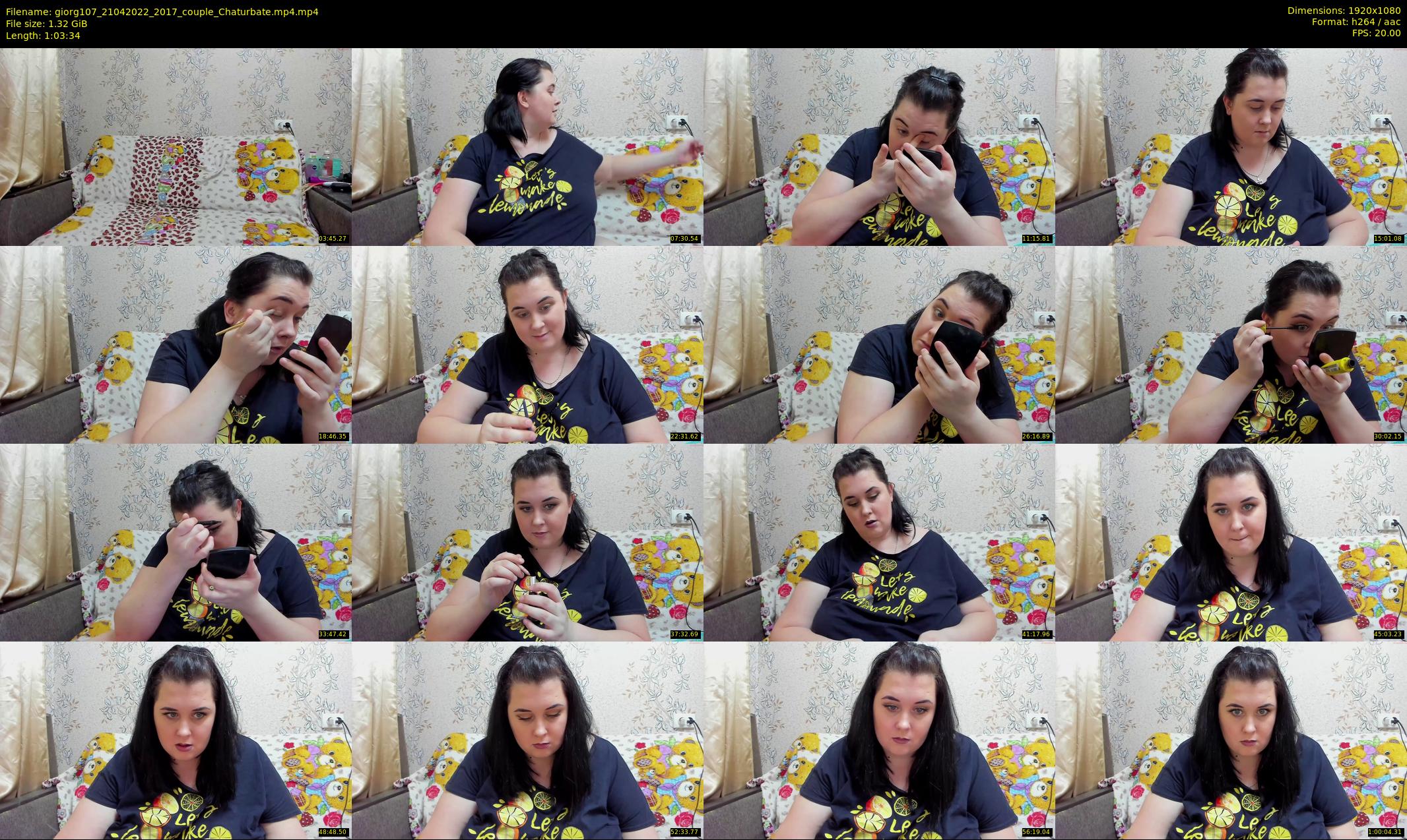 giorg107 — 64 minute Chaturbate Couple strip rec, 1080p, Apr 21, 2022