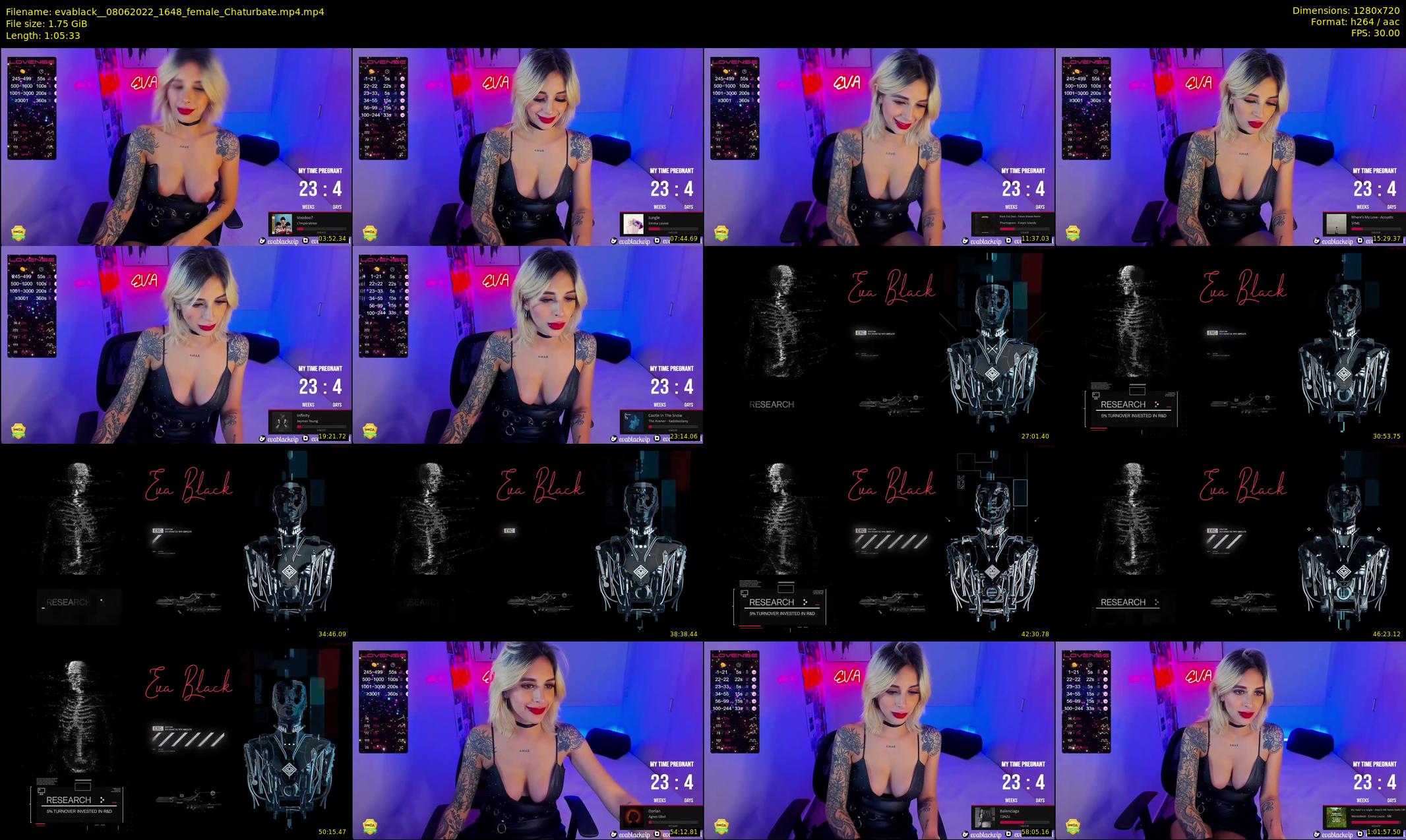 evablack_ — 66 minute Chaturbate Female strip rec, 720p, Jun 8, 2022