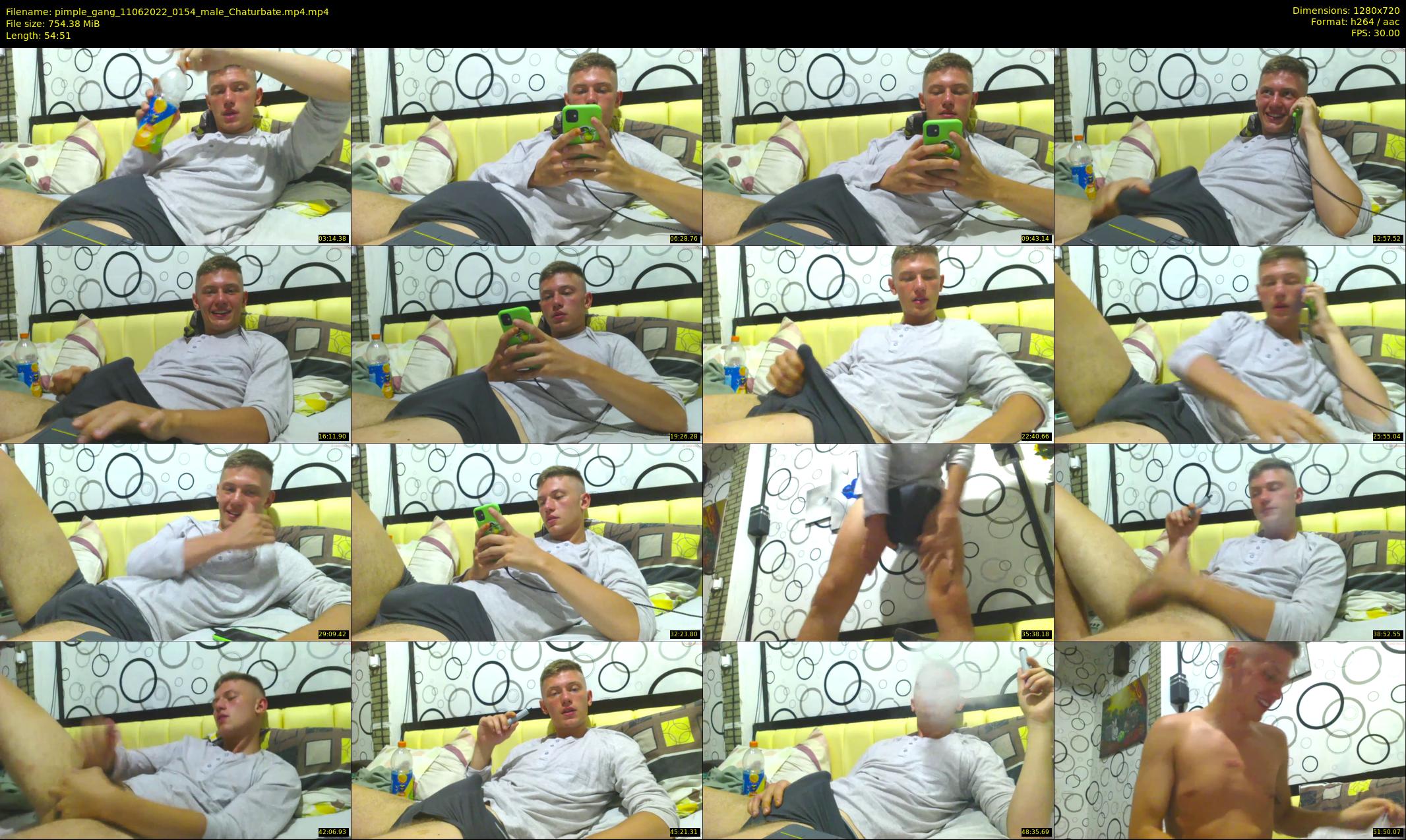 pimple_gang — 55 minute Chaturbate Male strip rec, 720p, Jun 11, 2022