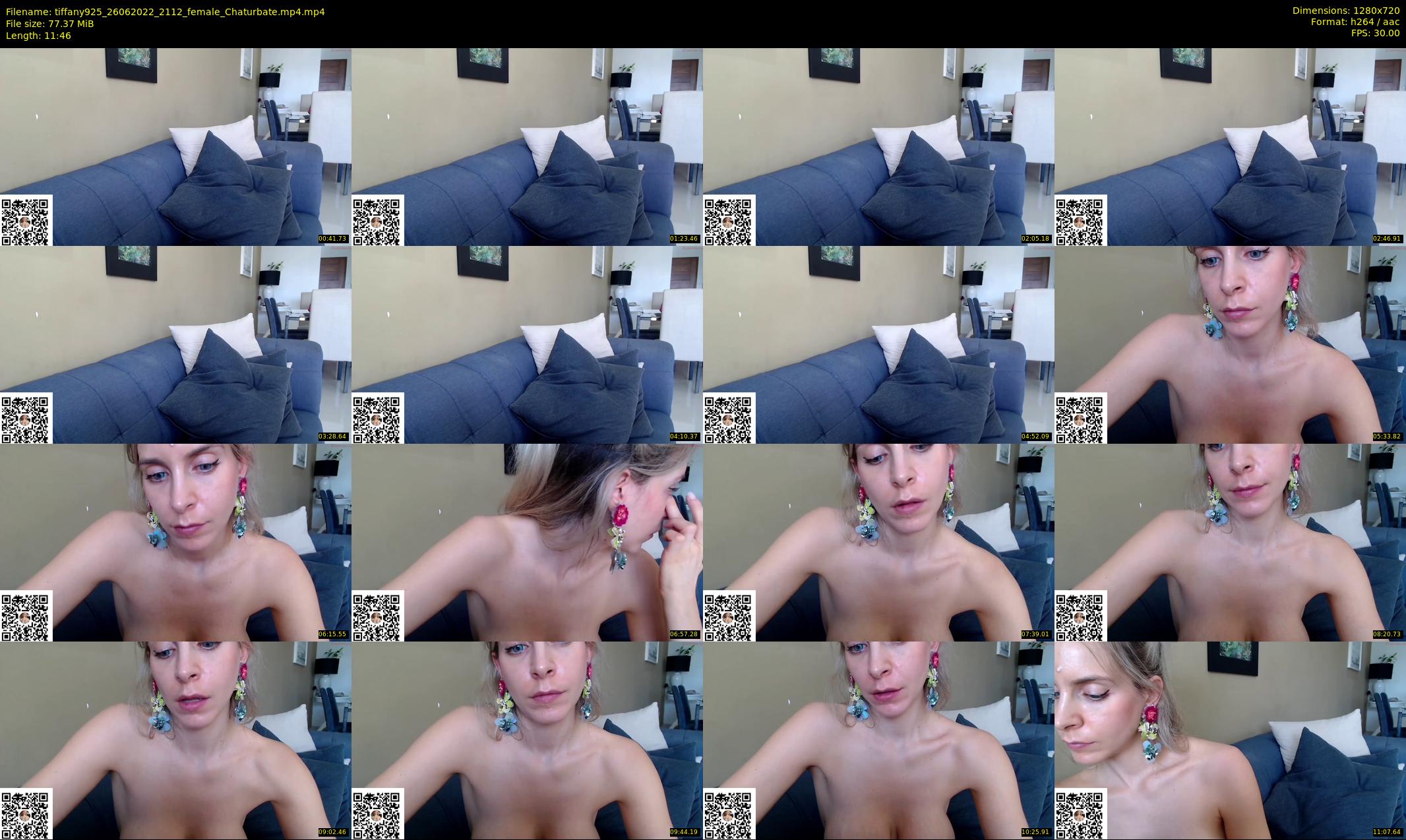 tiffany925 — 12 minute Chaturbate Female strip rec, 720p, Jun 26, 2022