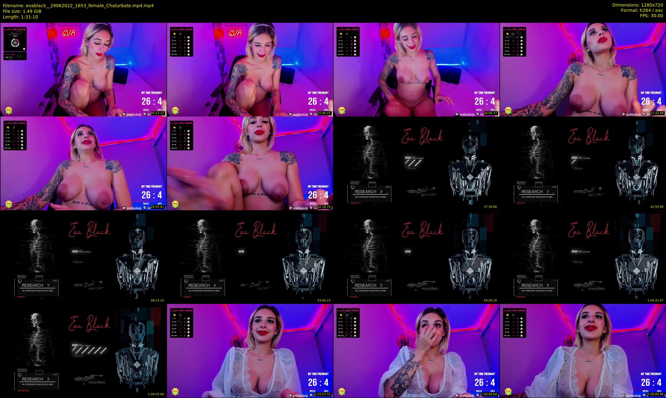 evablack_ — 92 minute Chaturbate Female strip rec, 720p, Jun 29, 2022