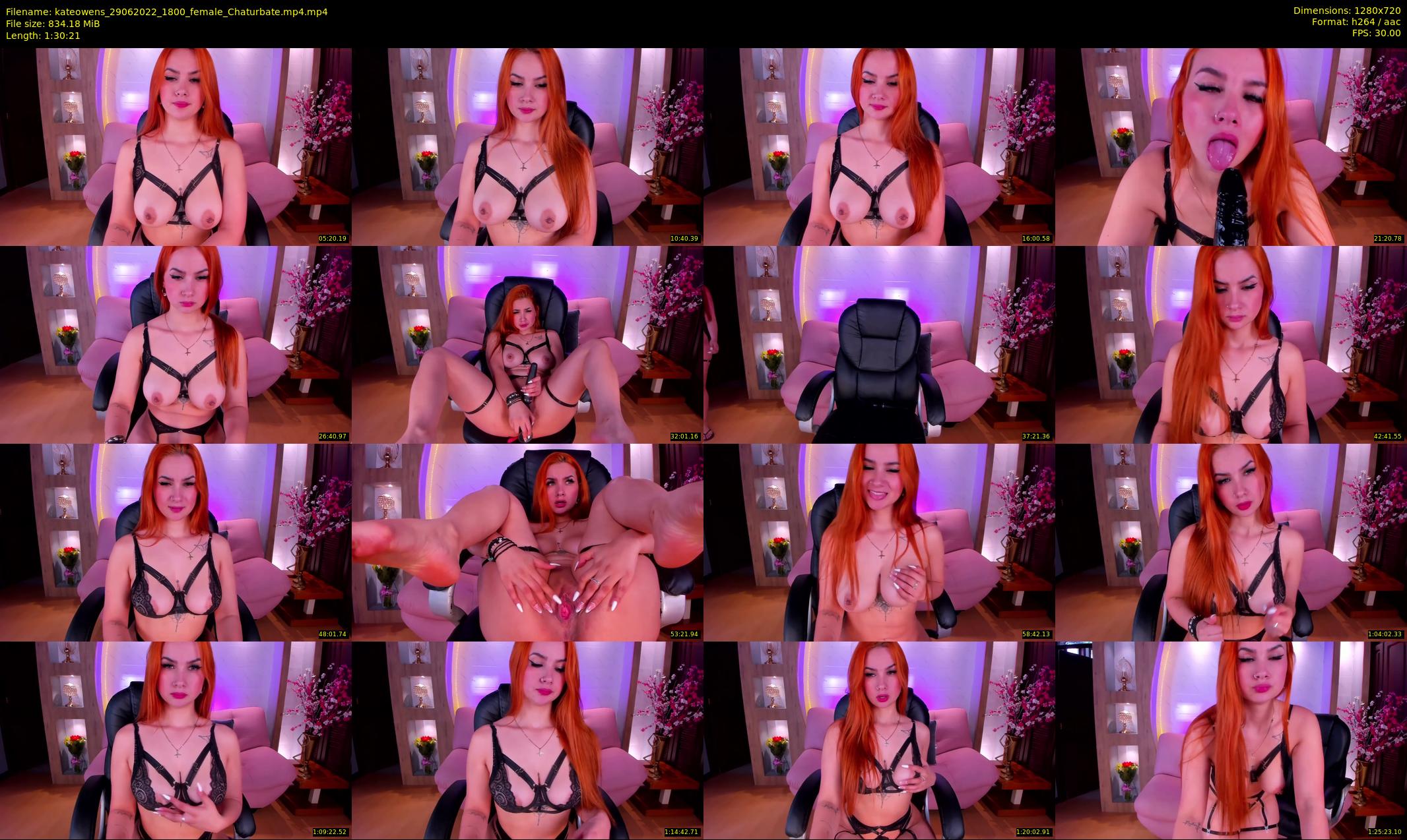 kateowens — 91 minute Chaturbate Female strip rec, 720p, Jun 29, 2022