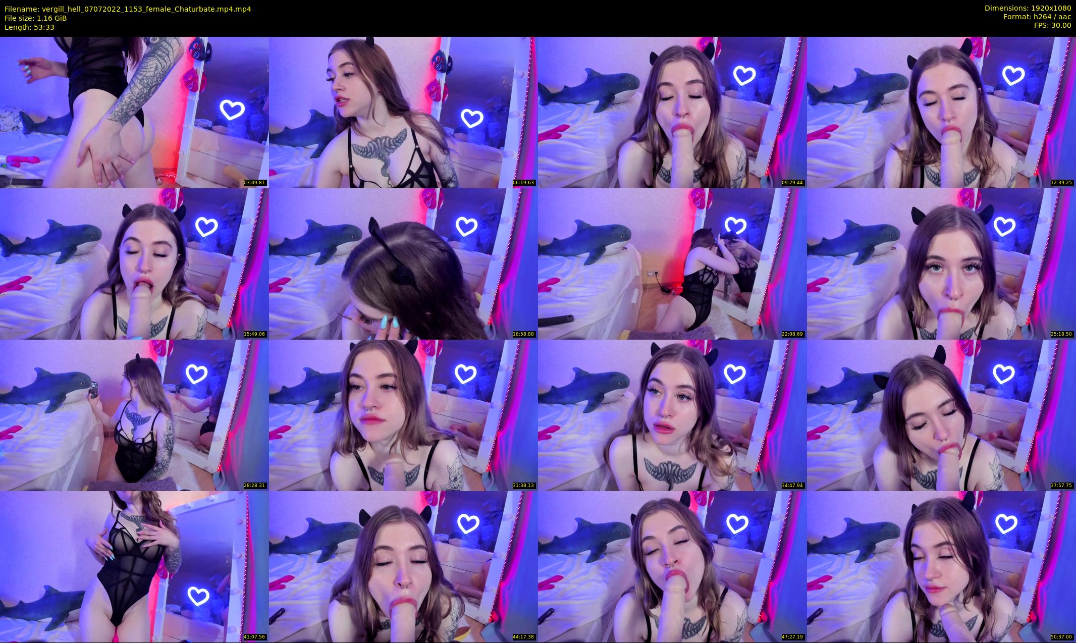 vergill_hell — 54 minute Chaturbate Female strip rec, 1080p, Jul 7, 2022