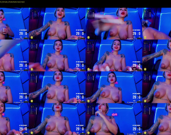evablack_ — Chaturbate Female strip rec, Jul 16, 2022 18:53