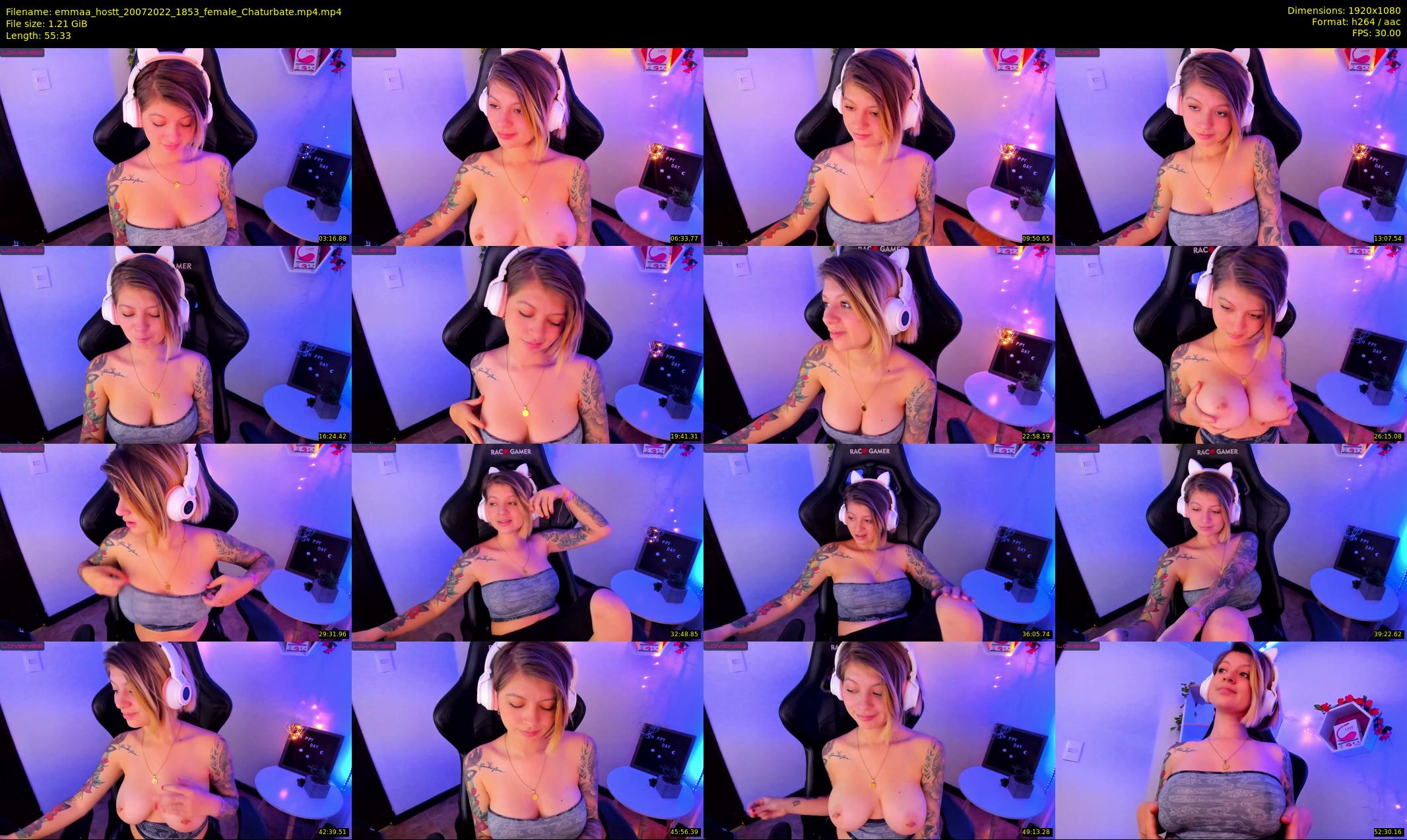 emmaa_hostt — 56 minute Chaturbate Female strip rec, 1080p, Jul 20, 2022