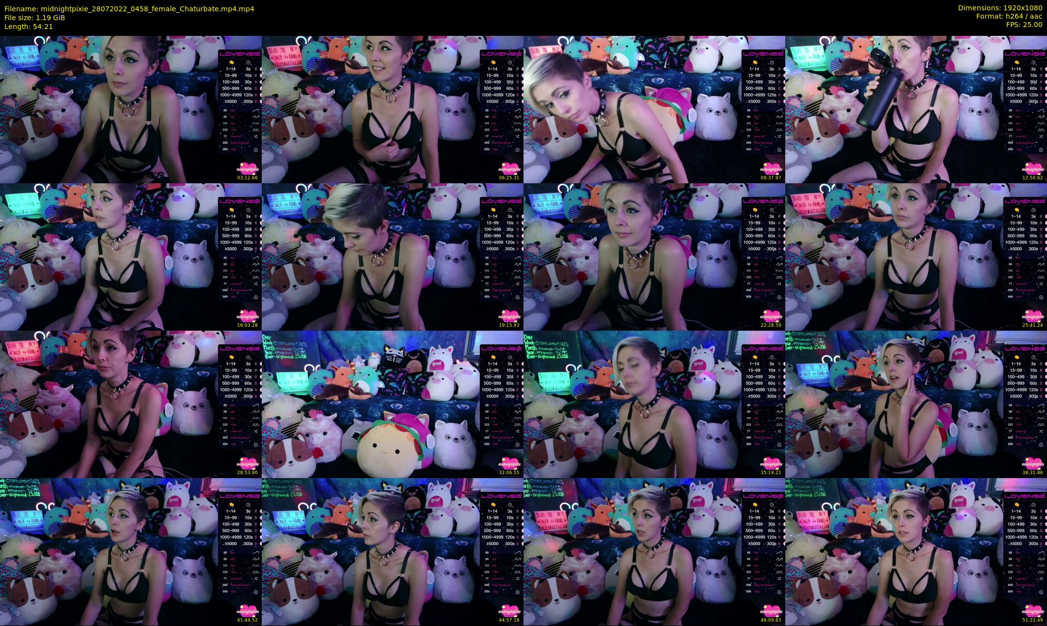 midnightpixie — 55 minute Chaturbate Female strip rec, 1080p, Jul 28, 2022